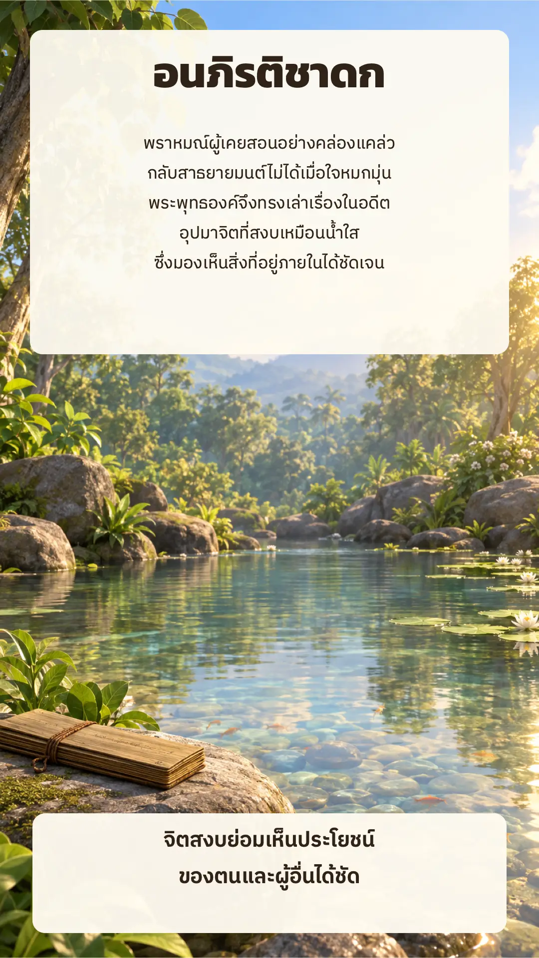 อนภิรติชาดก ตอนที่ ๑ หน้า ๙