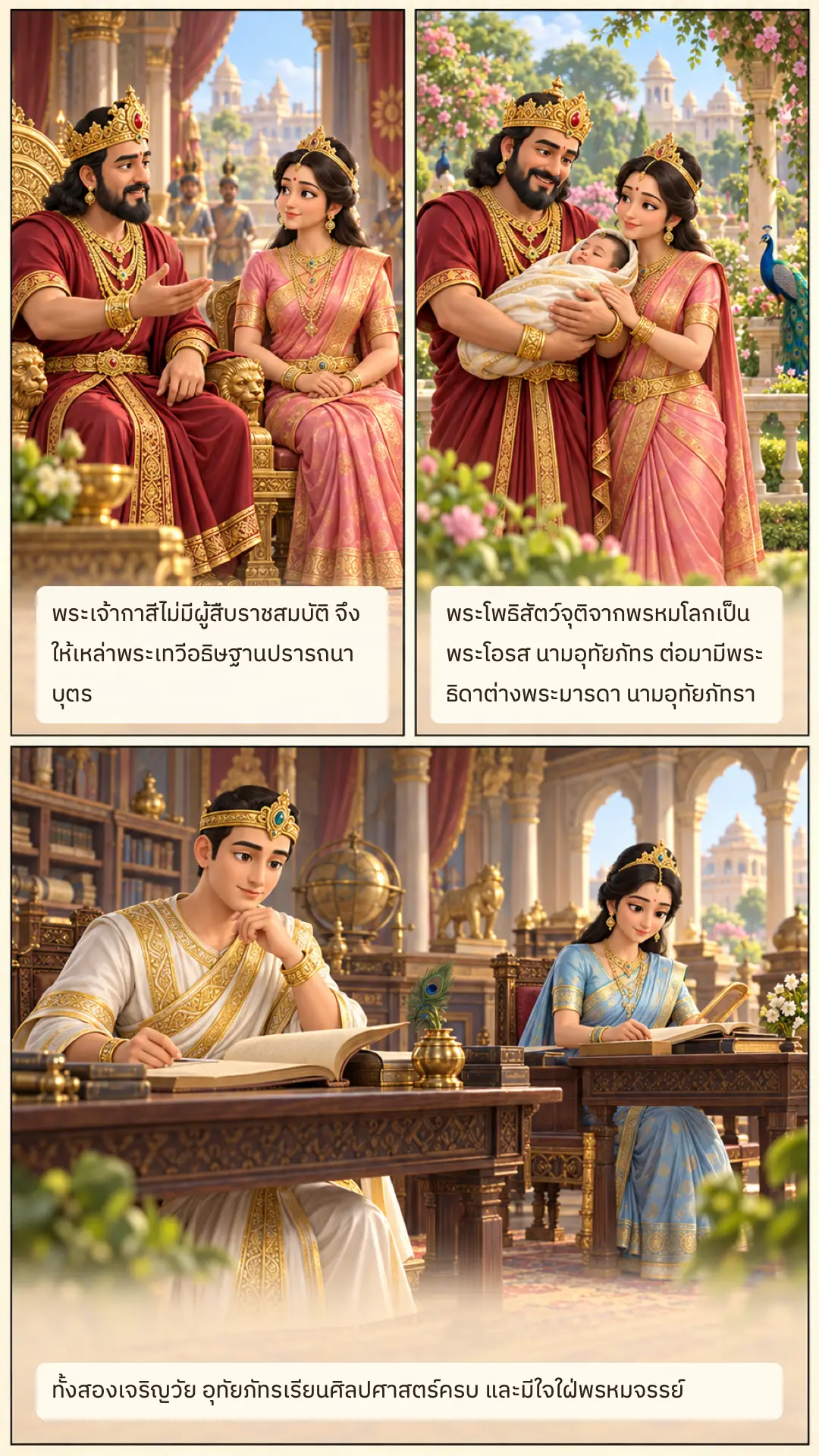 อุทยชาดก ตอนที่ ๑ หน้า ๓