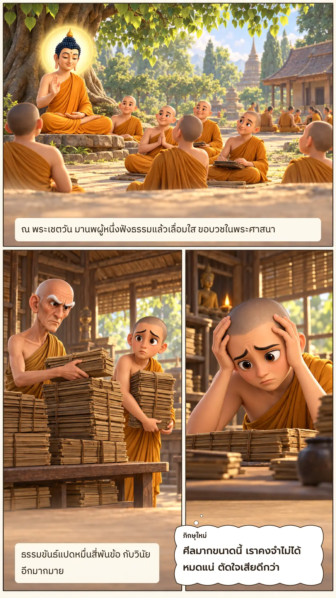 กาญจนักขันธชาดก ตอนที่ ๑ หน้า ๒