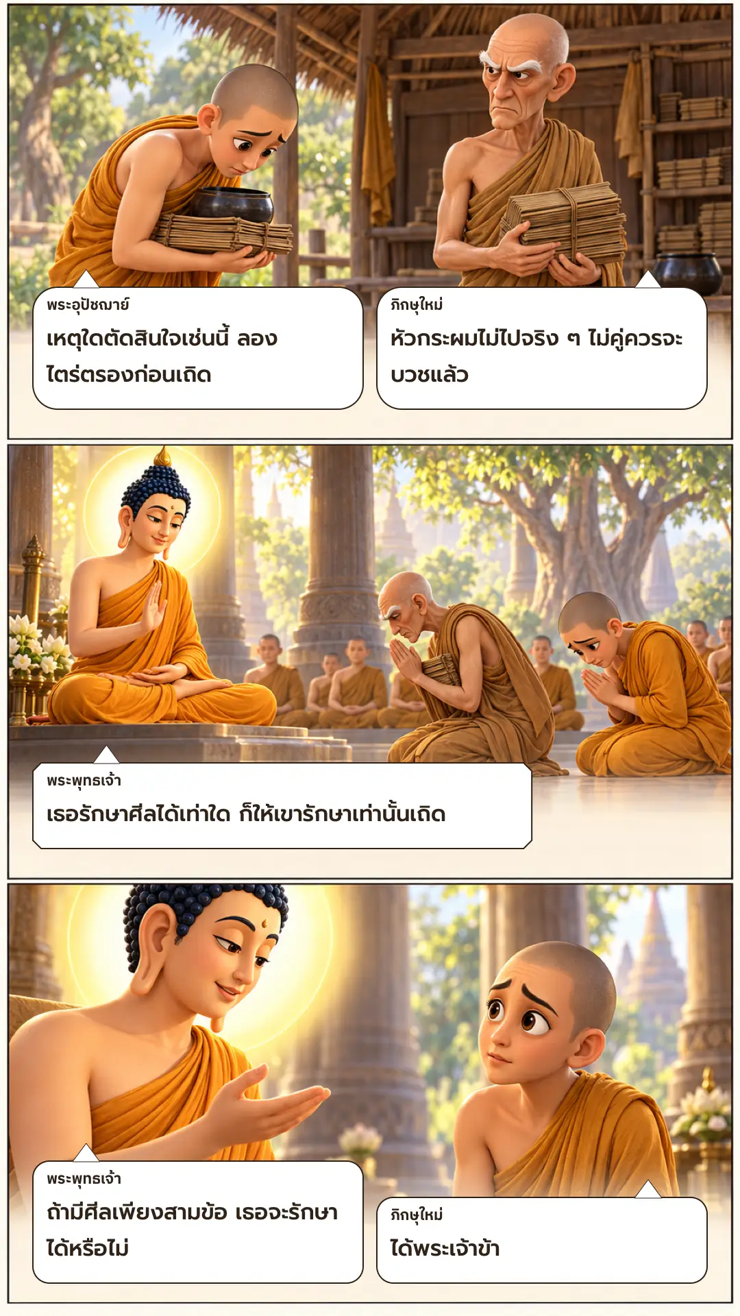 กาญจนักขันธชาดก ตอนที่ ๑ หน้า ๓