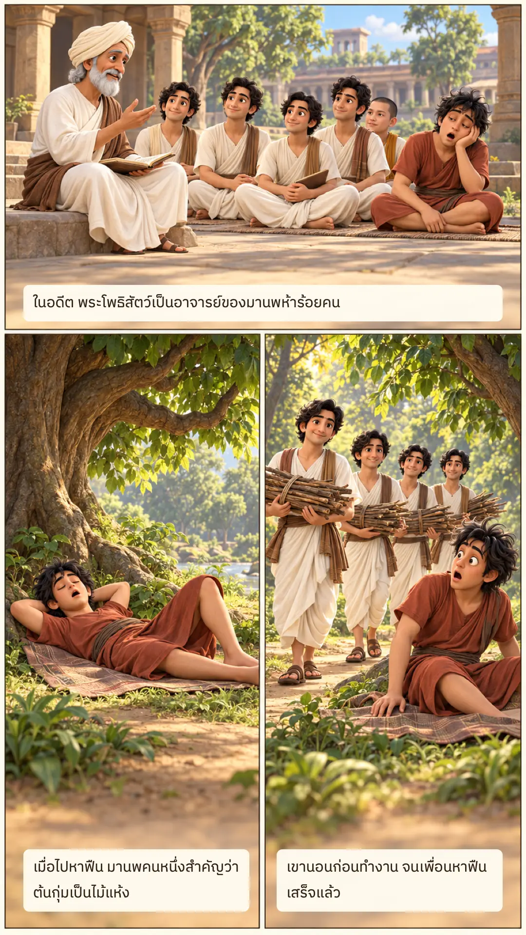 วรุณชาดก ตอนที่ ๑ หน้า ๖