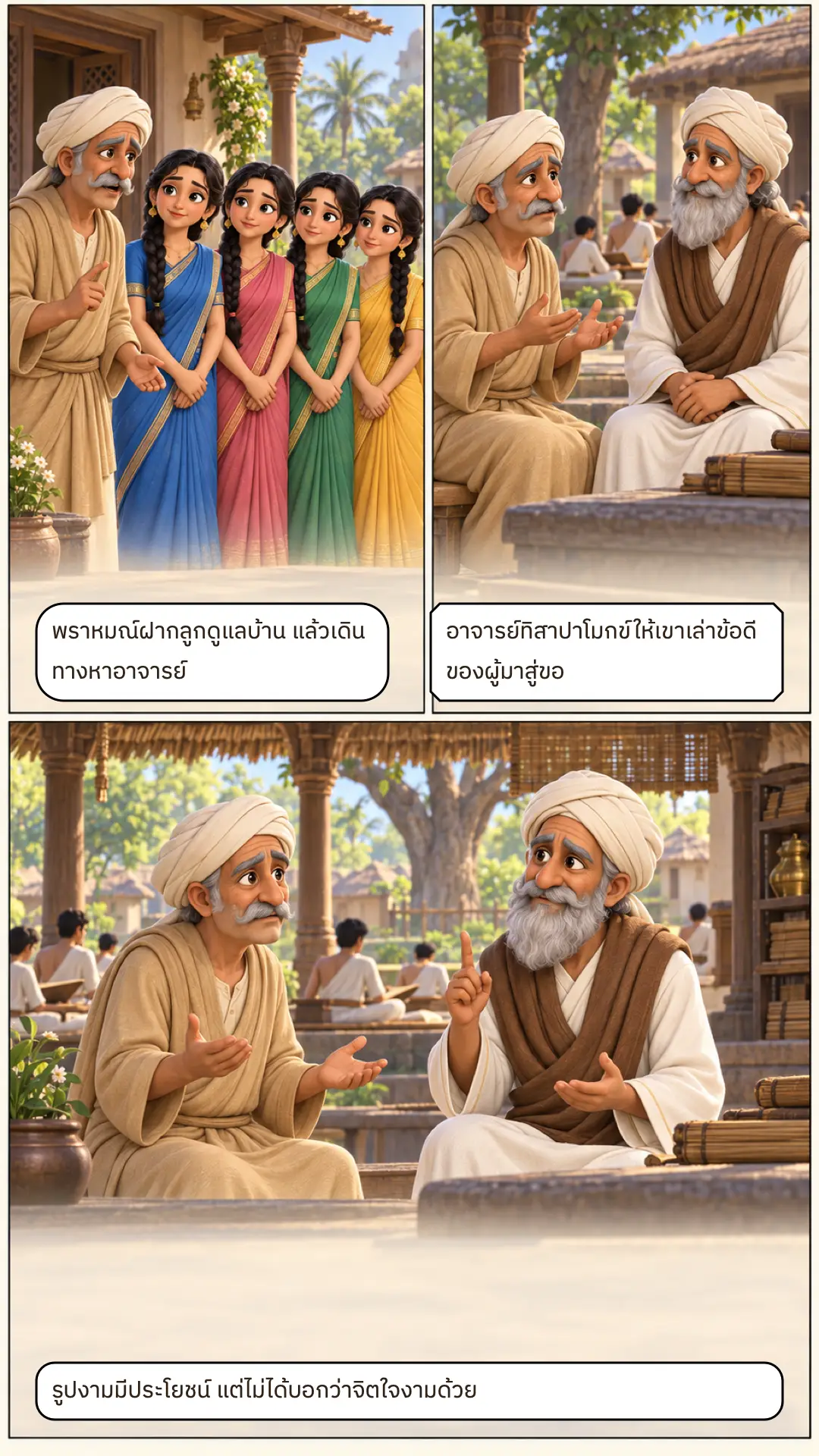 สาธุศีลชาดก ตอนที่ ๑ หน้า ๓