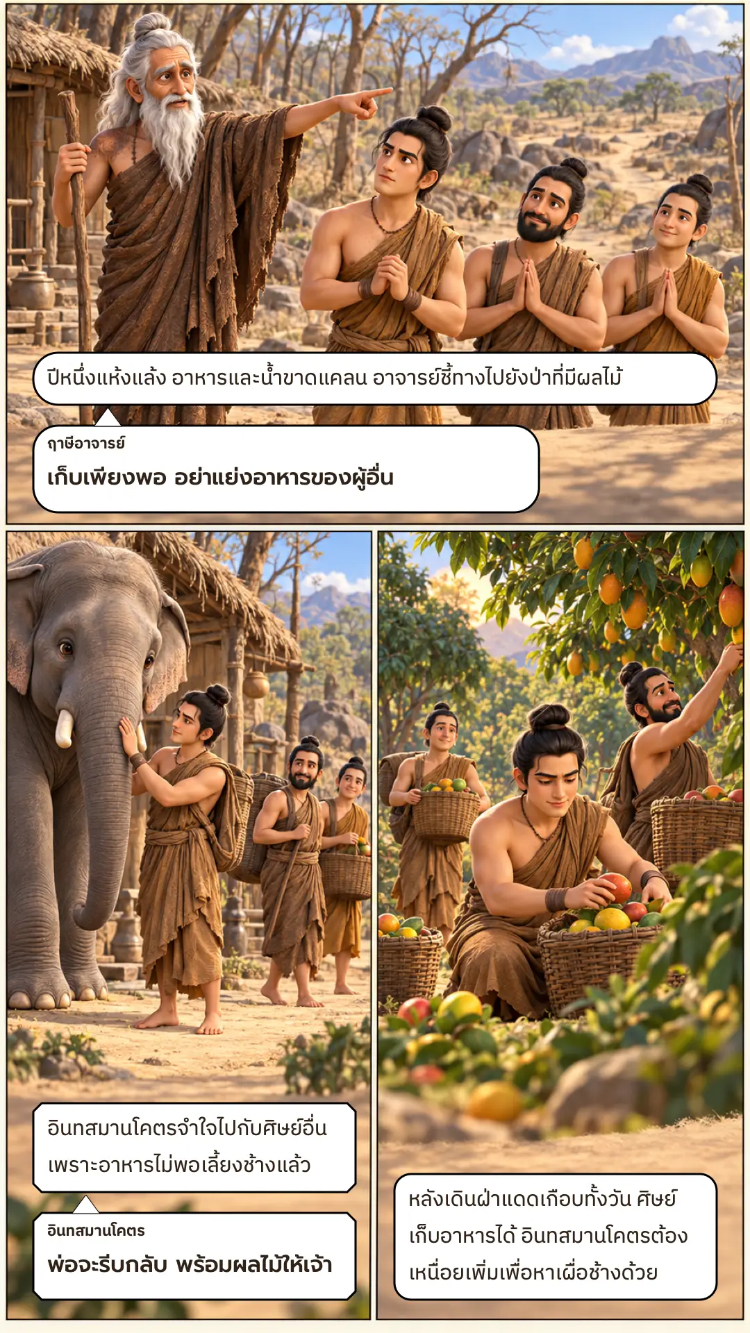 อินทสมานโคตตชาดก ตอนที่ ๑ หน้า ๕