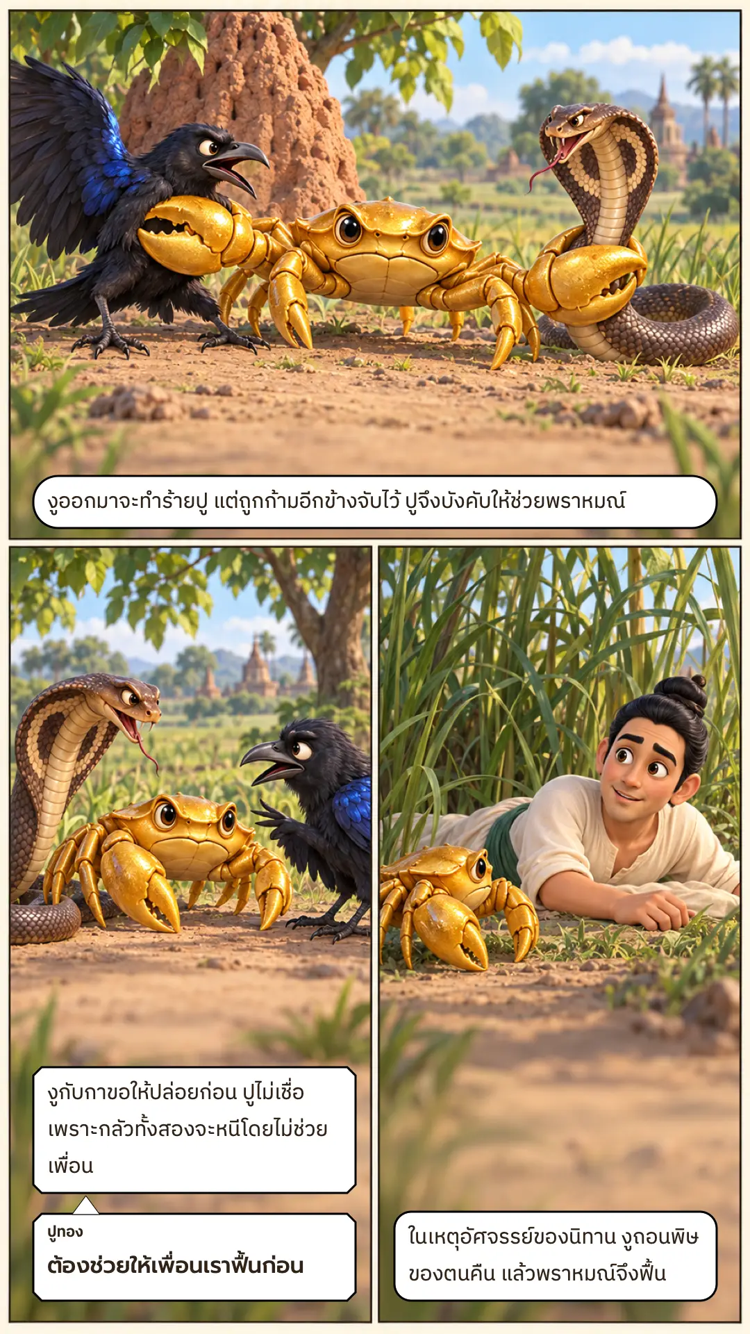 สุวรรณกักกฏชาดก ตอนที่ ๑ หน้า ๖