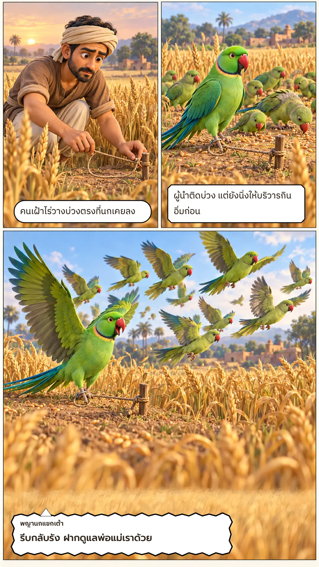สาลิเกทารชาดก ตอนที่ ๑ หน้า ๕