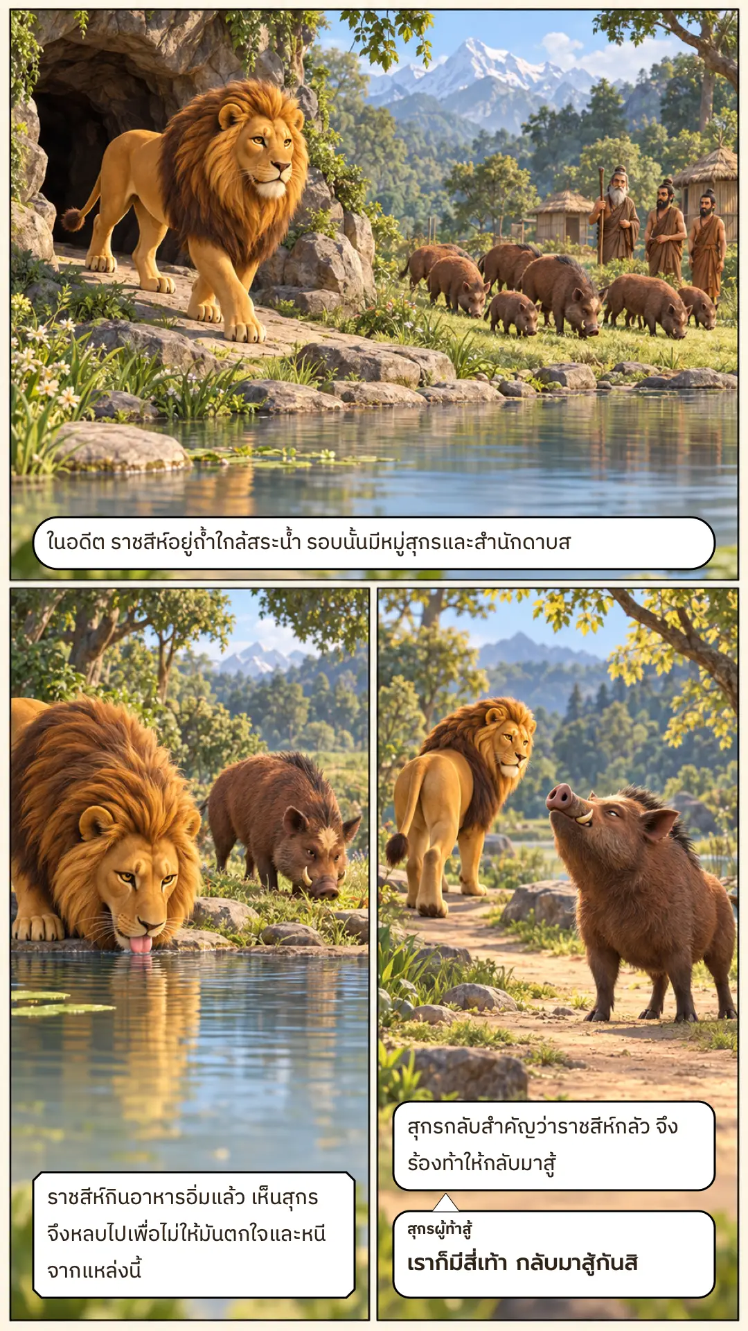 สูกรชาดก ตอนที่ ๑ หน้า ๔