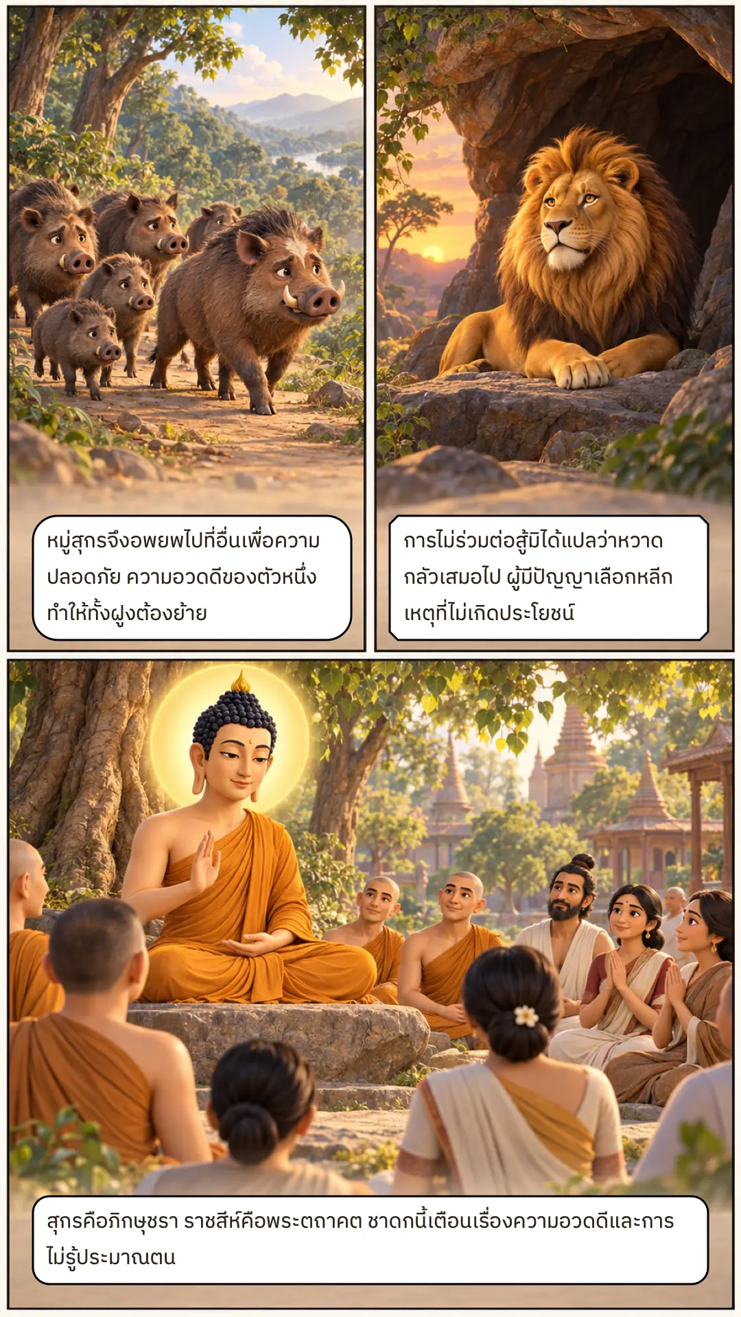 สูกรชาดก ตอนที่ ๑ หน้า ๘