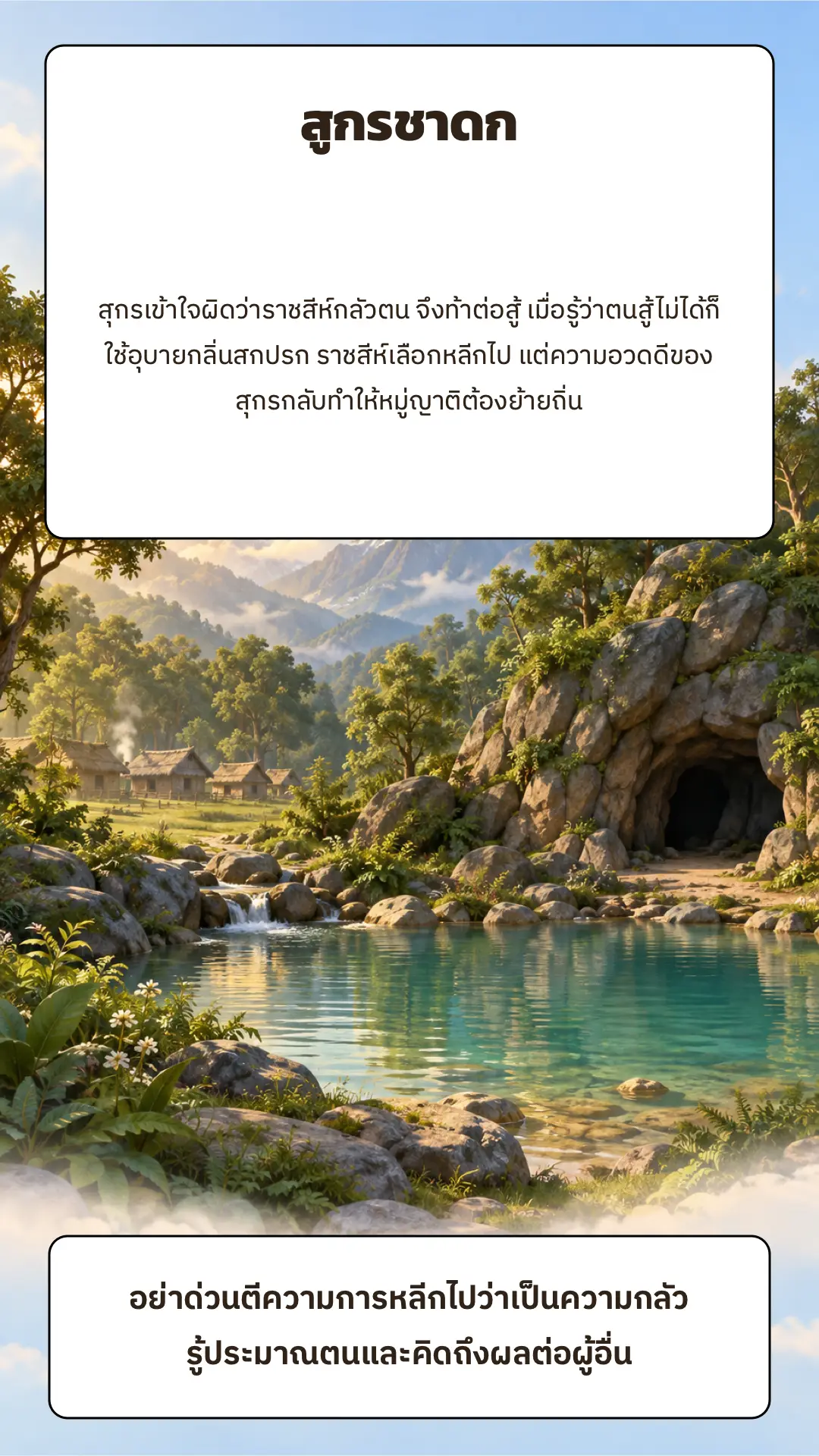 สูกรชาดก ตอนที่ ๑ หน้า ๙
