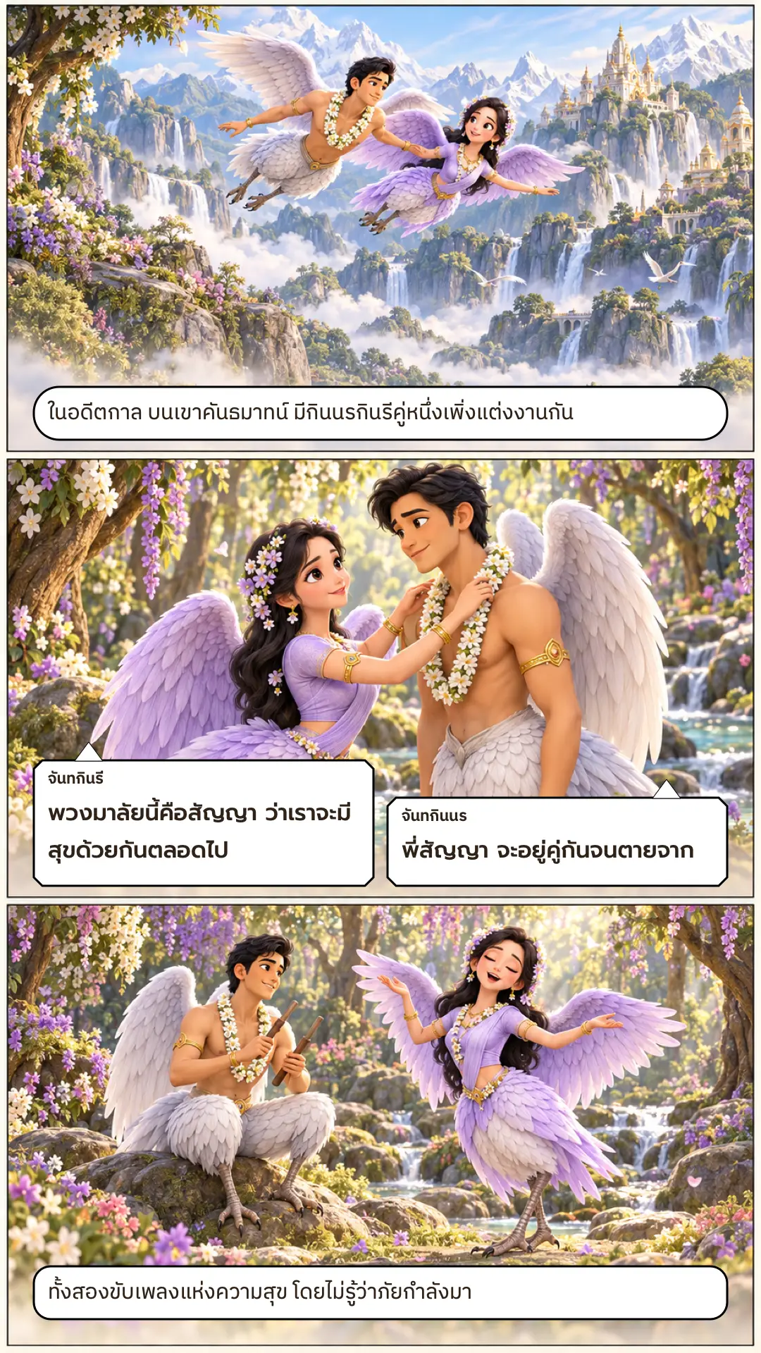 จันทกินรีชาดก ตอนที่ ๑ หน้า ๓
