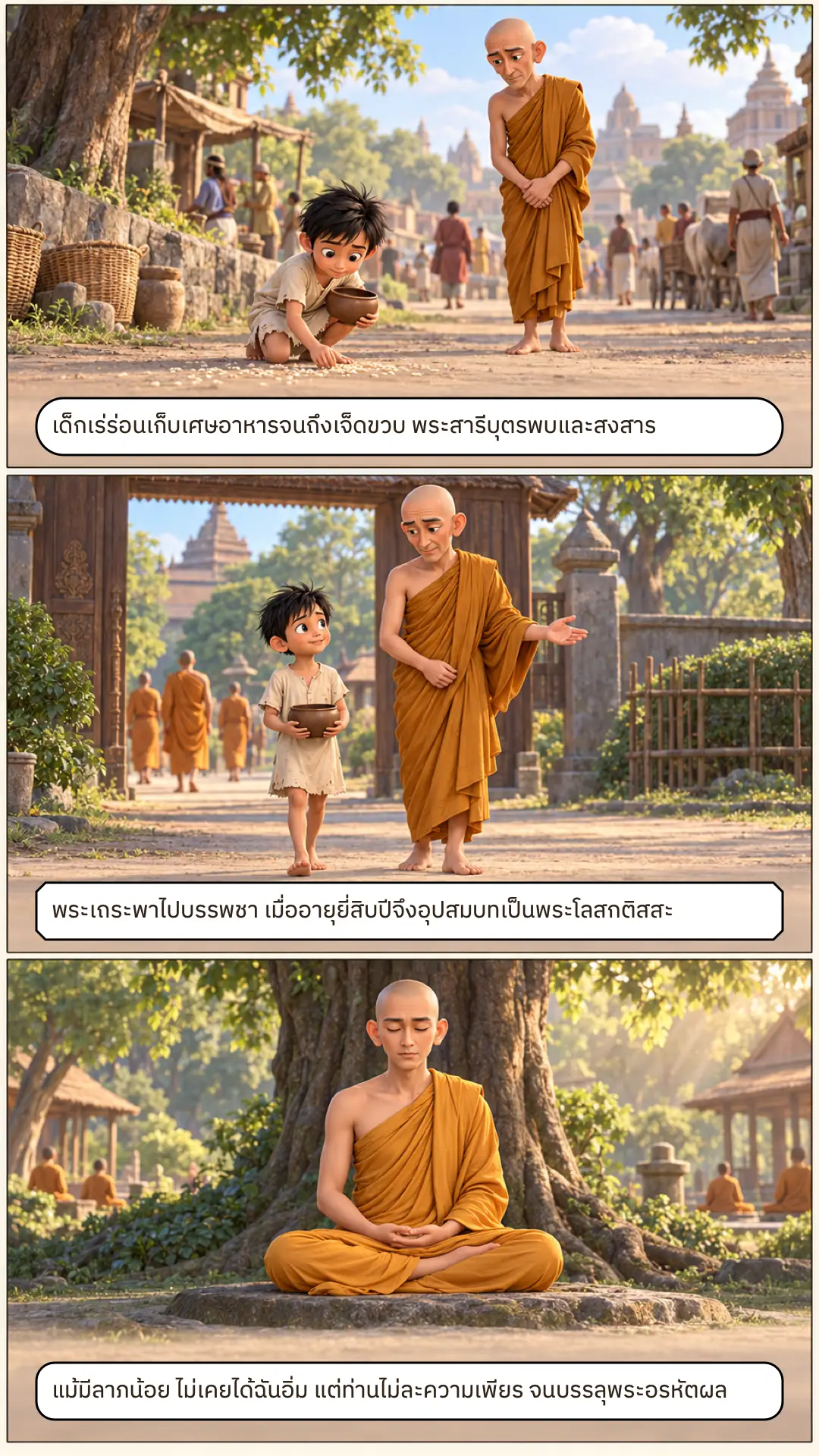 โลสกชาดก ตอนที่ ๑ หน้า ๓