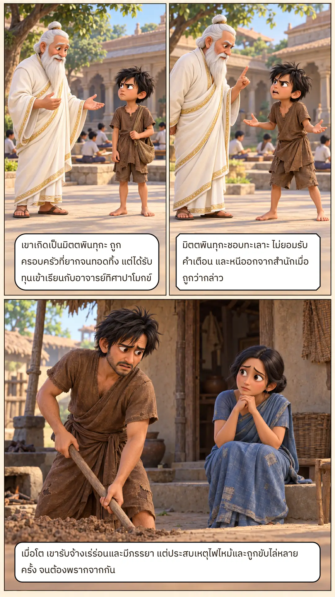 โลสกชาดก ตอนที่ ๑ หน้า ๘