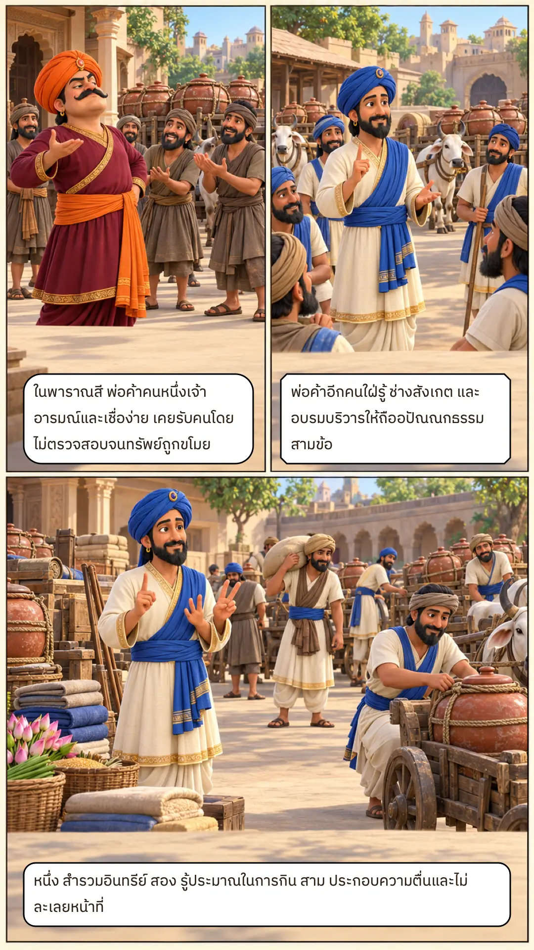 อปัณณกธรรมชาดก ตอนที่ ๑ หน้า ๓