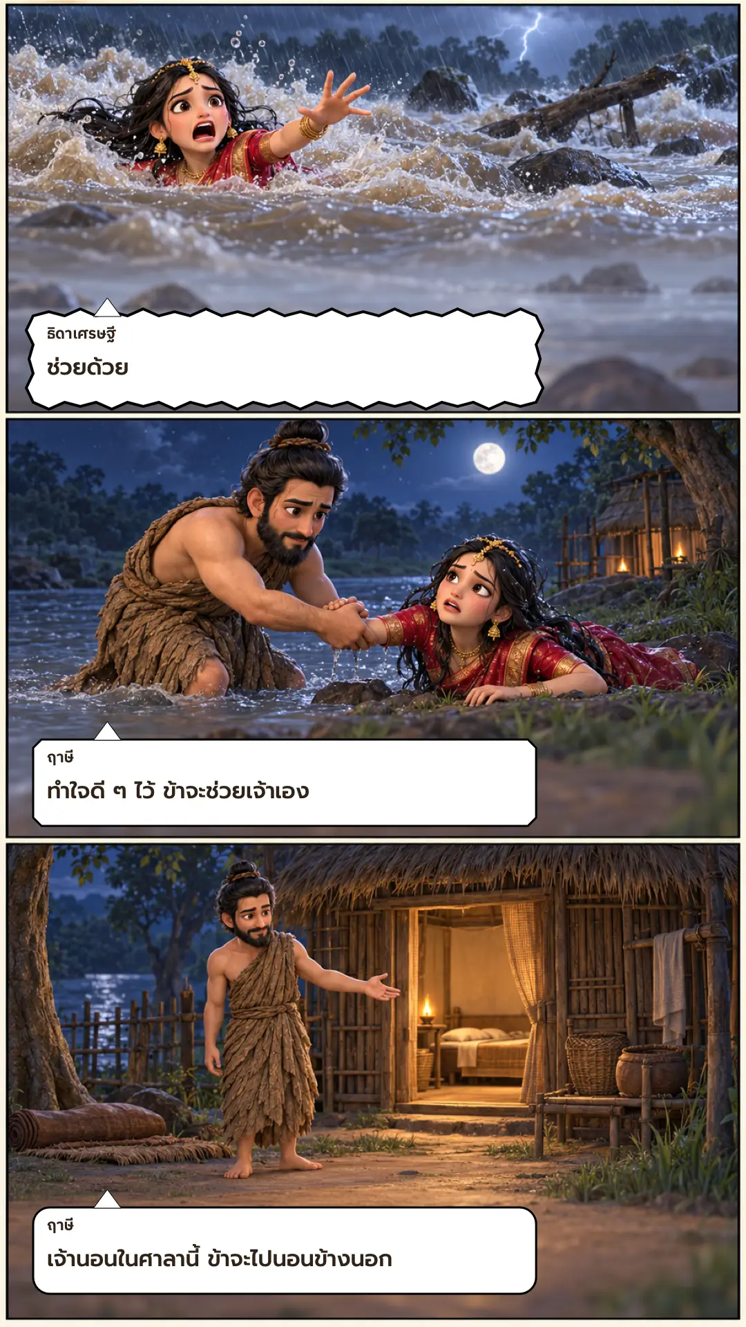 ตักกบัณฑิตชาดก ตอนที่ ๑ หน้า ๔