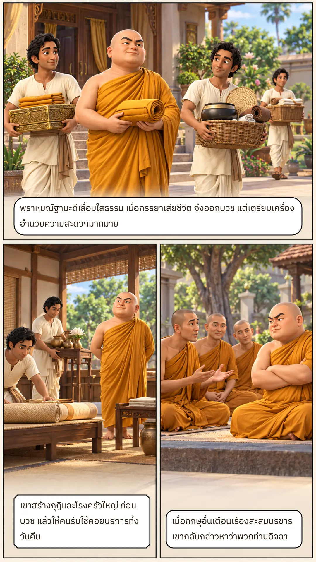โมรณัจจชาดก ตอนที่ ๑ หน้า ๒
