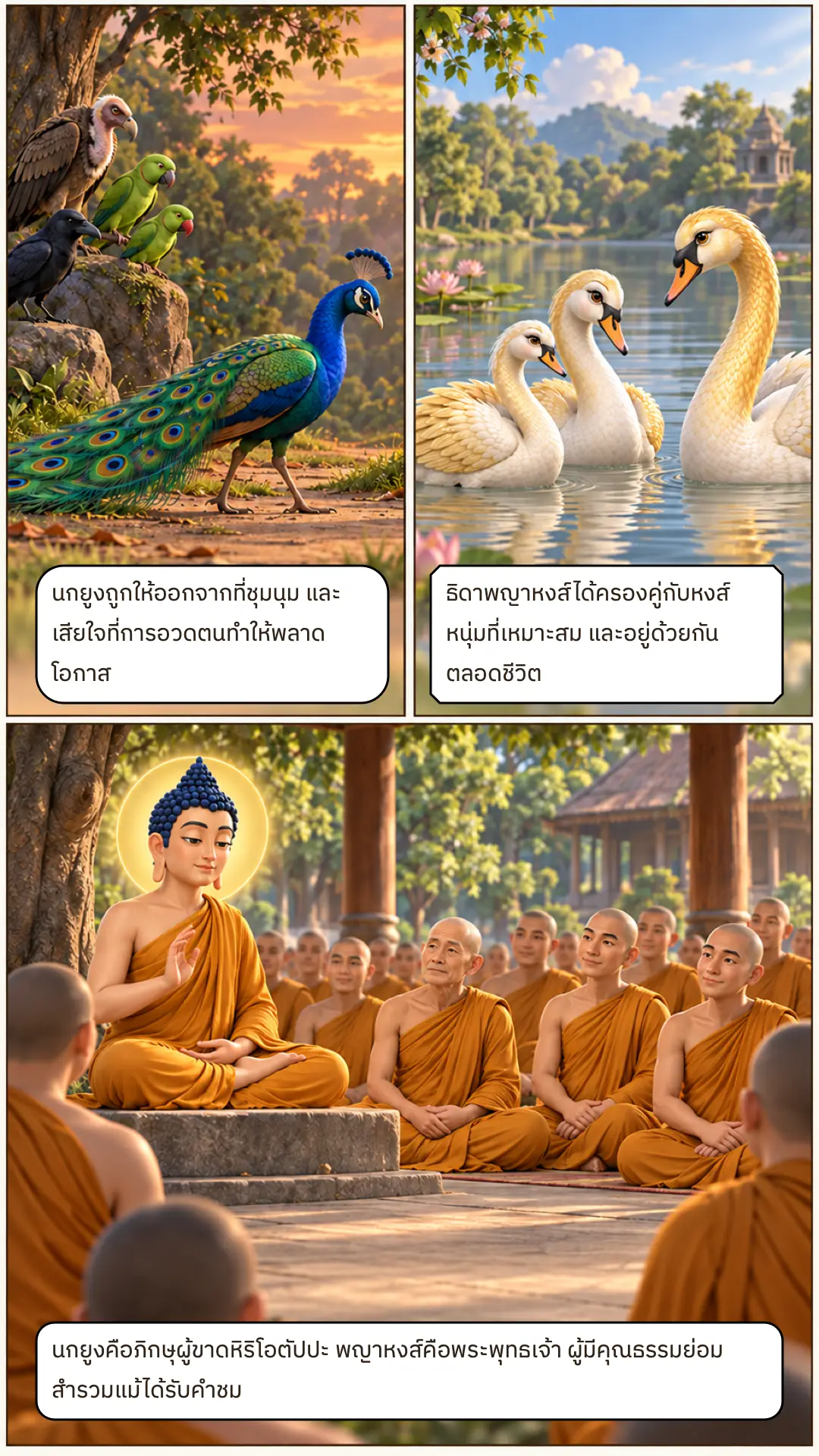 โมรณัจจชาดก ตอนที่ ๑ หน้า ๖