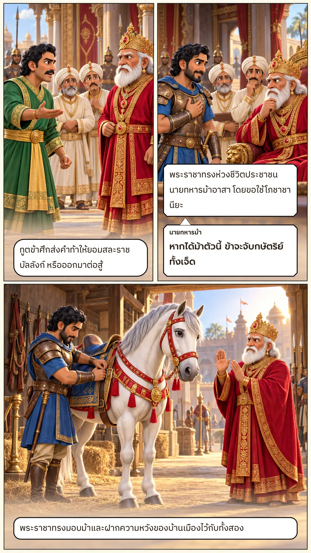 โภชาชานียชาดก ตอนที่ ๑ หน้า ๓