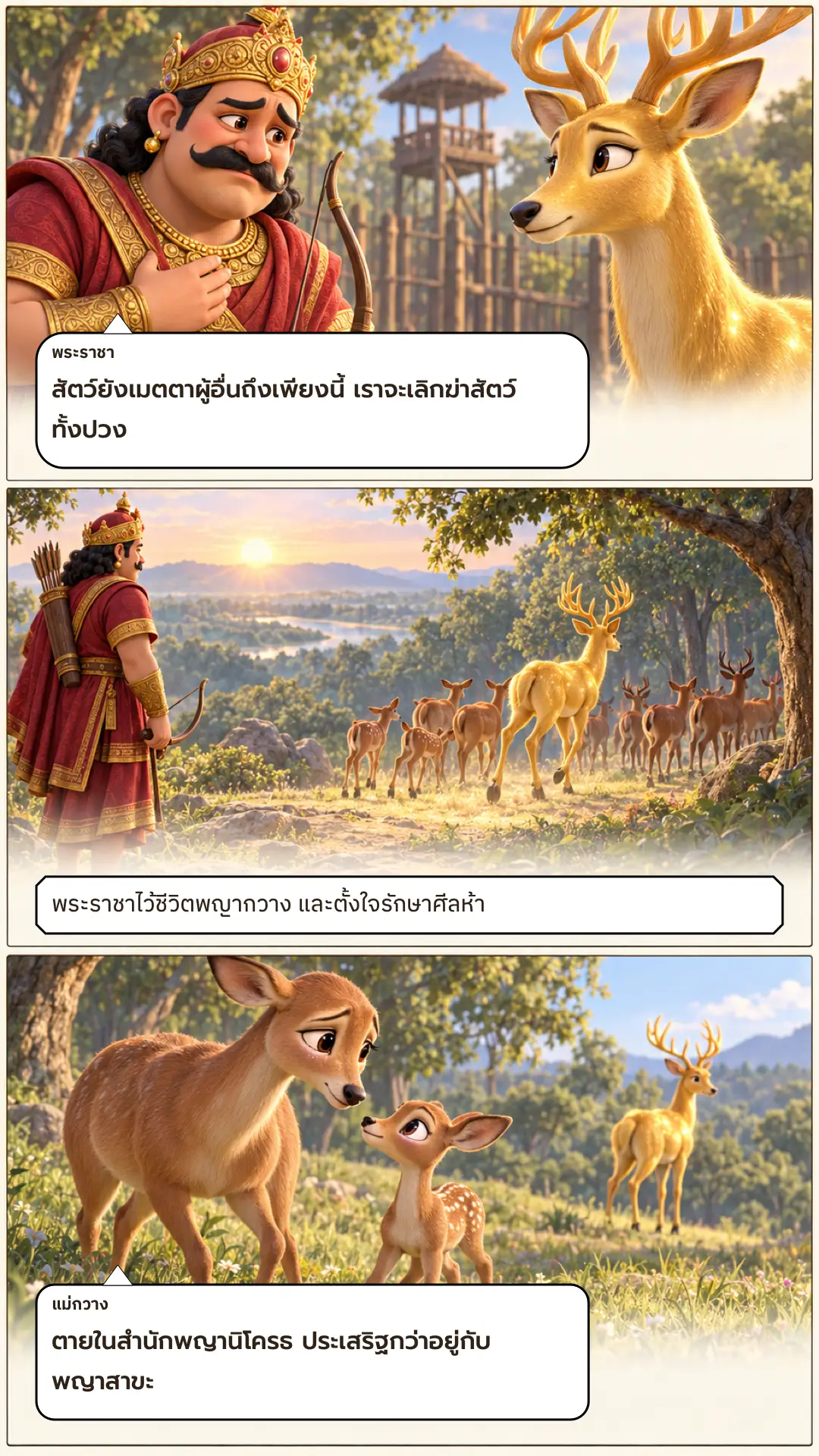 นิโครธมิคชาดก ตอนที่ ๑ หน้า ๑๐