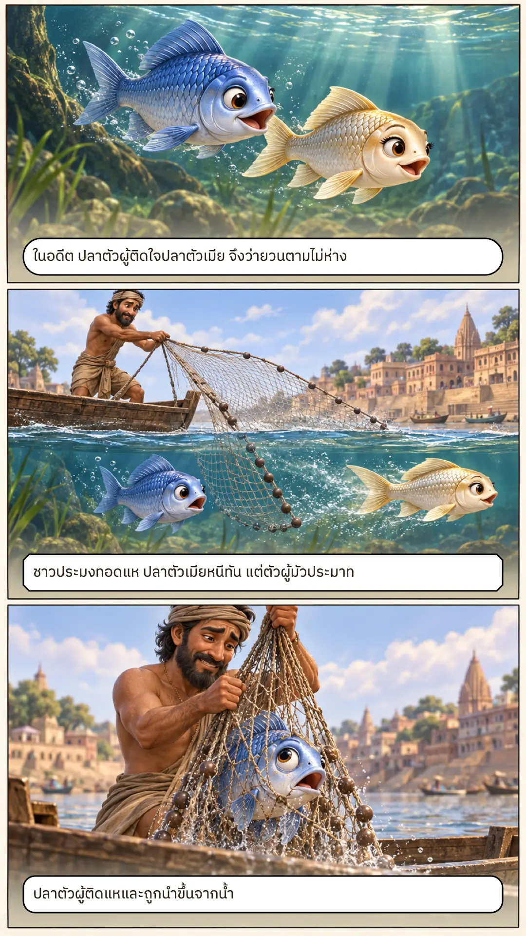 มัจฉชาดก ตอนที่ ๑ หน้า ๔