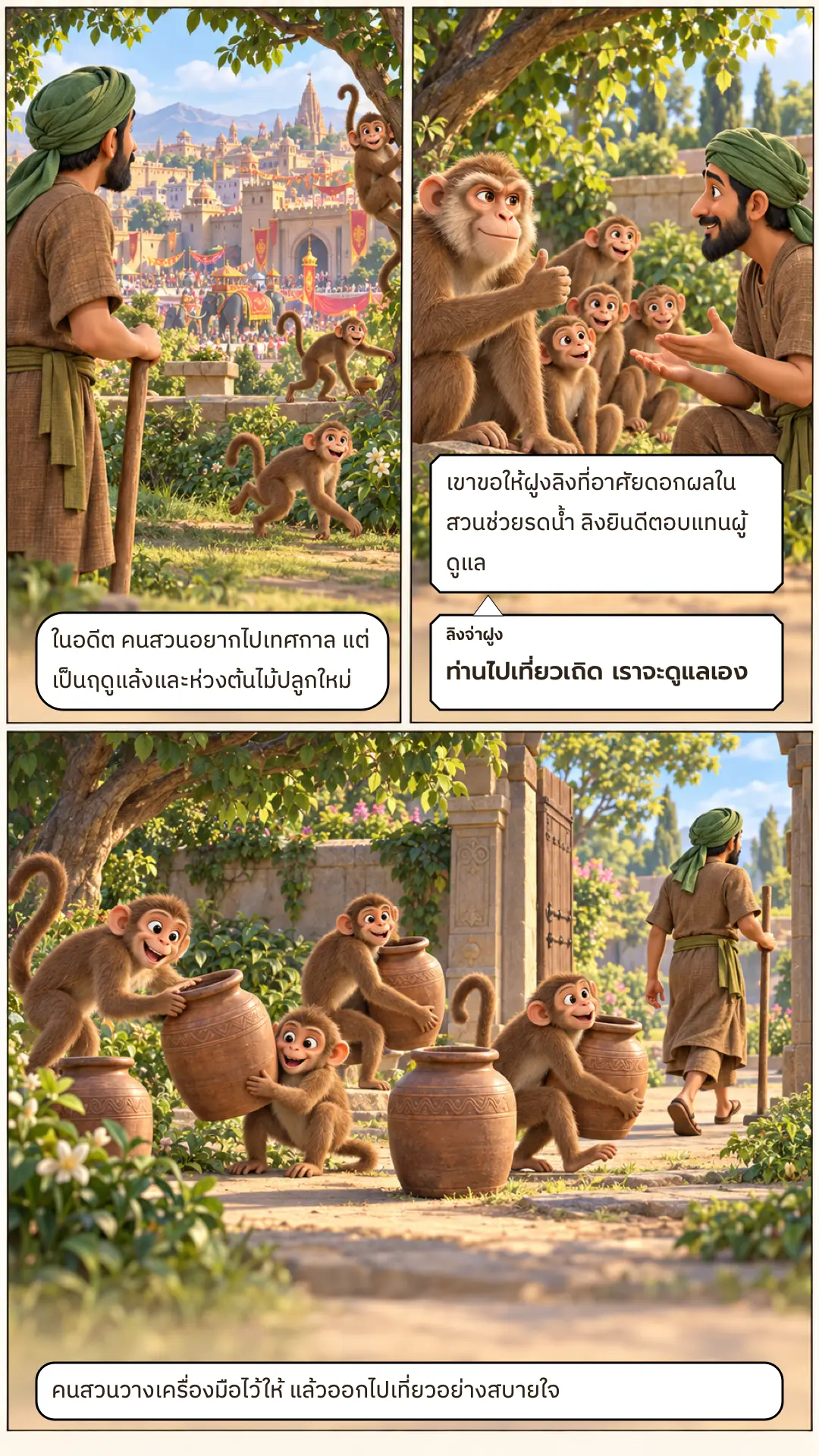 อารามทูสกชาดก ตอนที่ ๑ หน้า ๓
