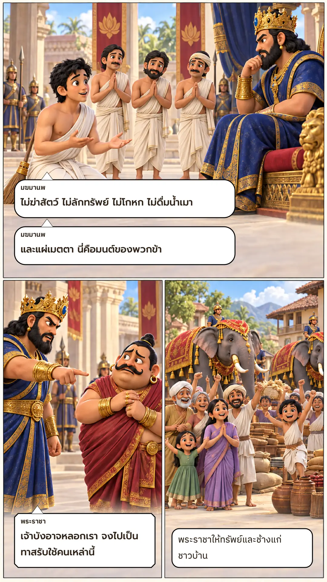 กุลาวกชาดก ตอนที่ ๑ หน้า ๗