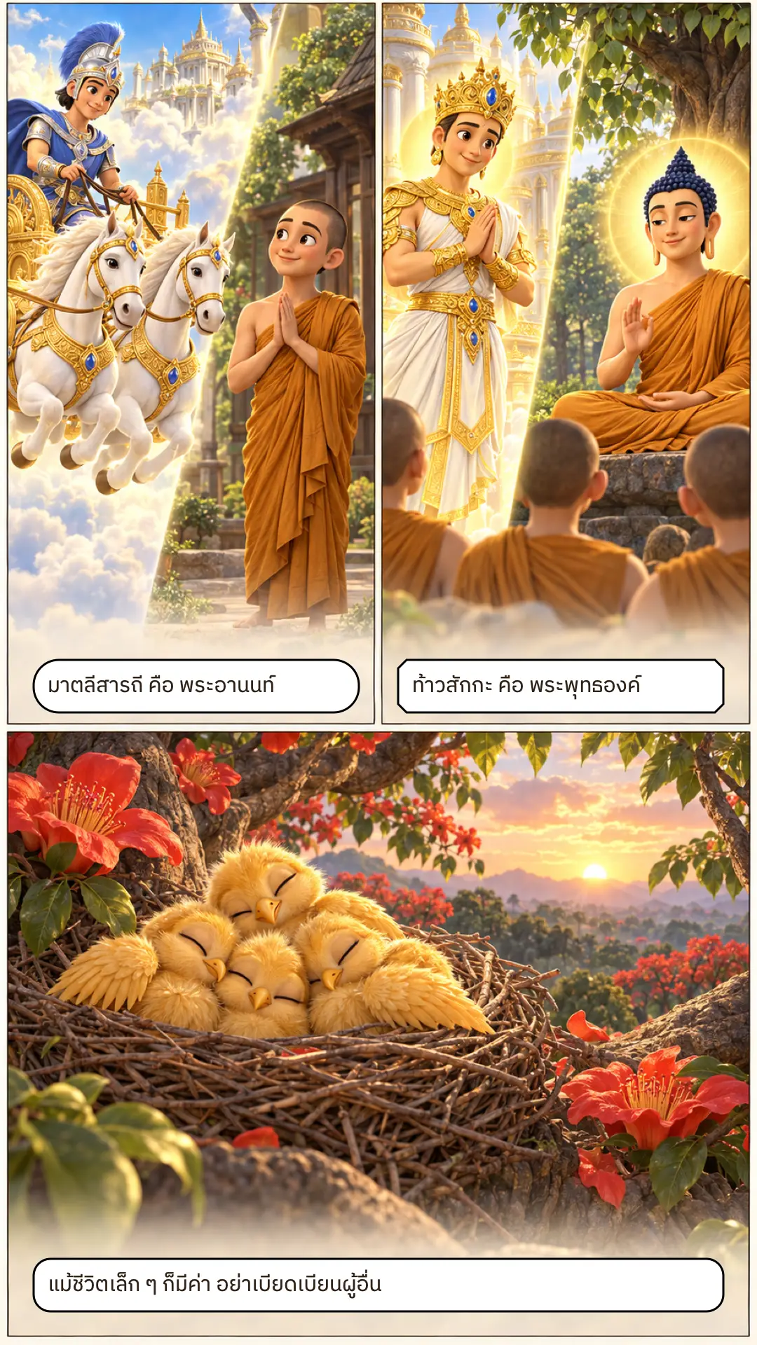 กุลาวกชาดก ตอนที่ ๑ หน้า ๑๐