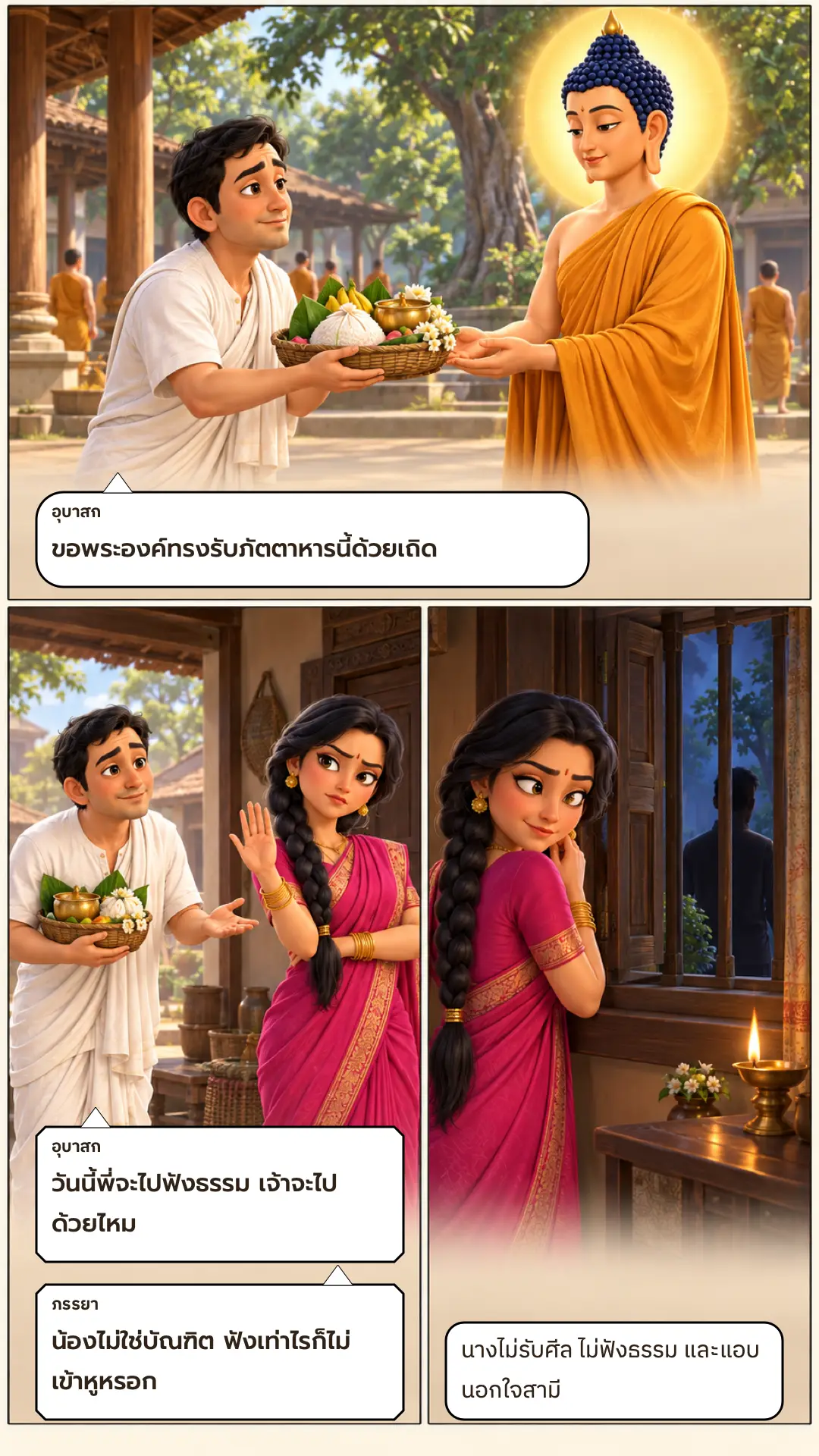 ทุราชานชาดก ตอนที่ ๑ หน้า ๒