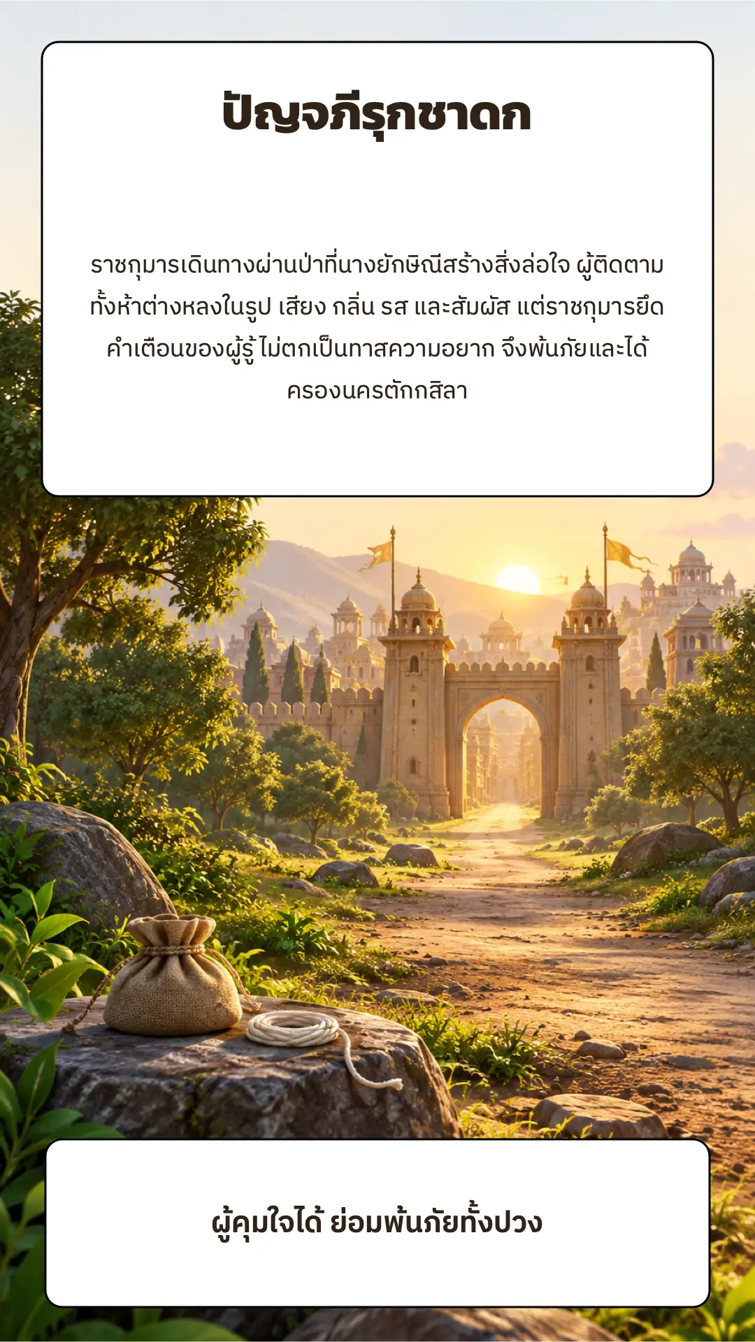 ปัญจภีรุกชาดก ตอนที่ ๑ หน้า ๑๑
