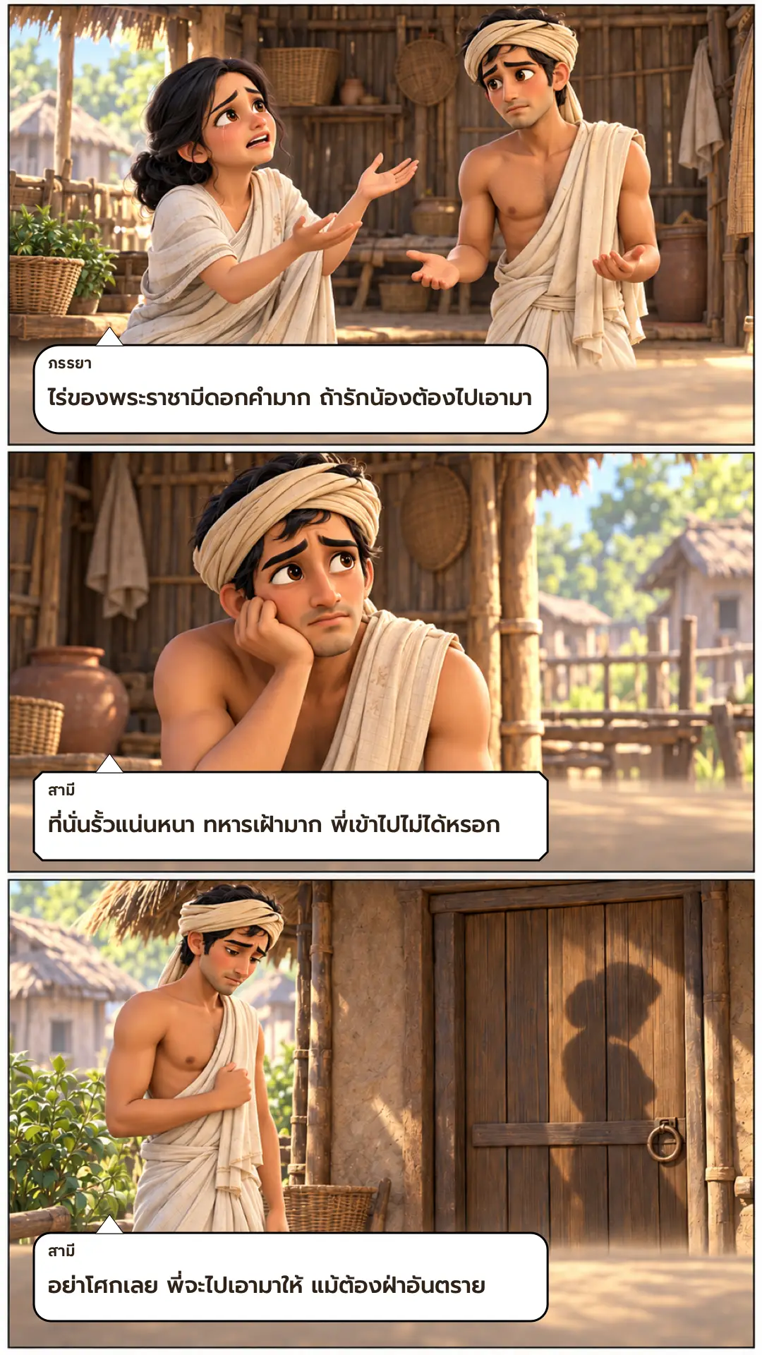 บุปผรัตตชาดก ตอนที่ ๑ หน้า ๔