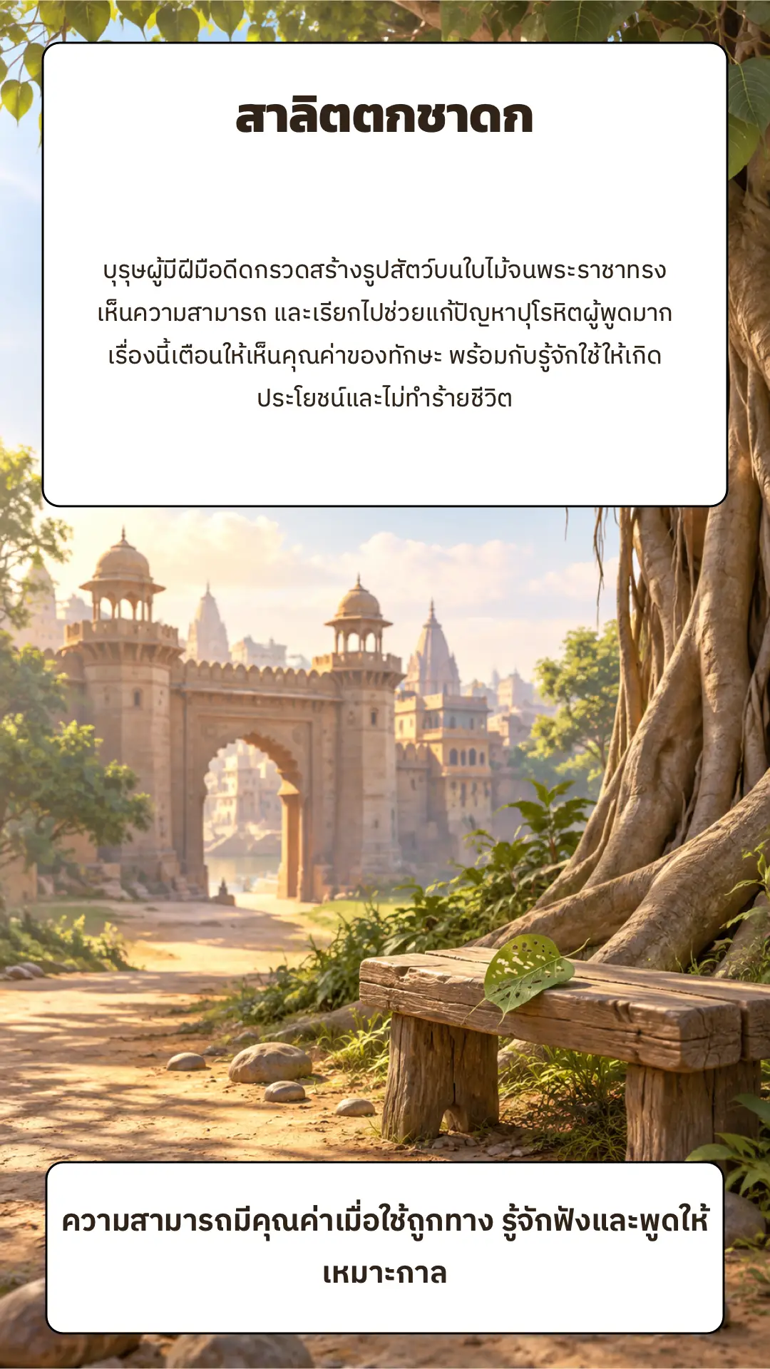 สาลิตตกชาดก ตอนที่ ๑ หน้า ๘