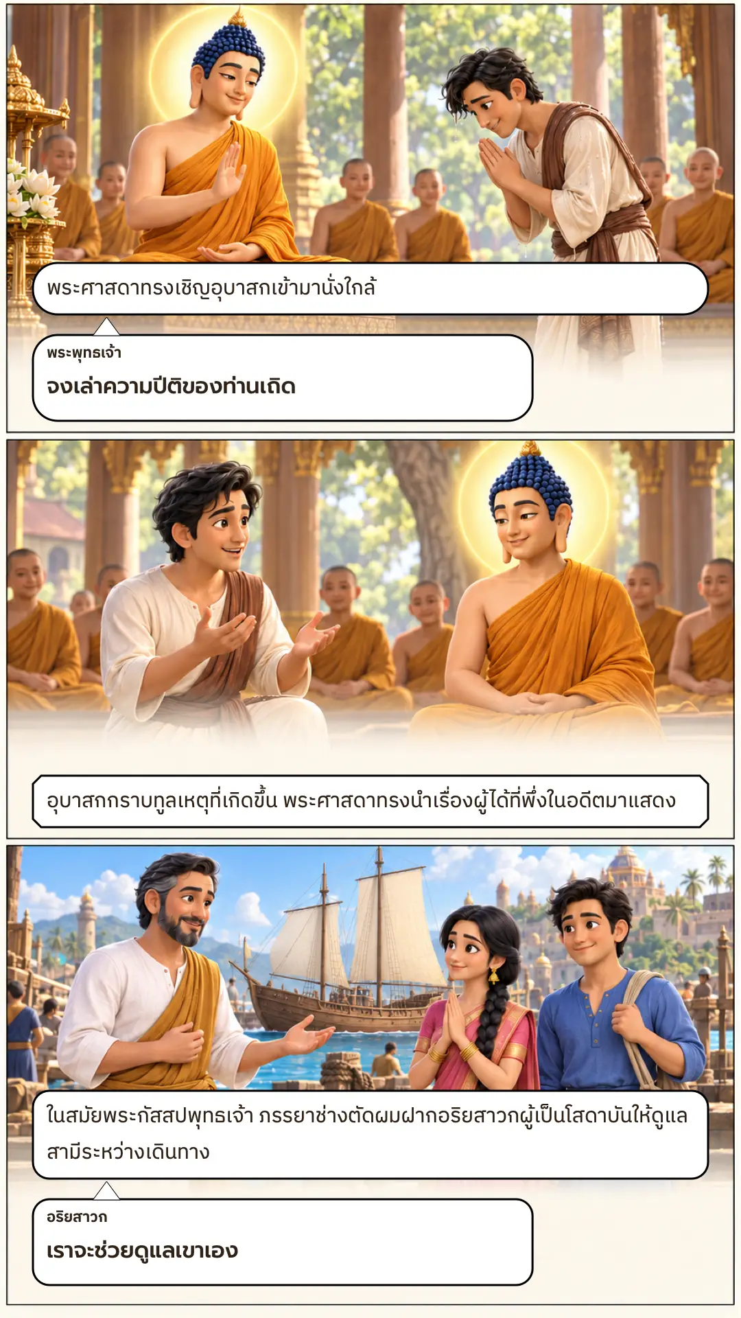 สีลานิสังสชาดก ตอนที่ ๑ หน้า ๔