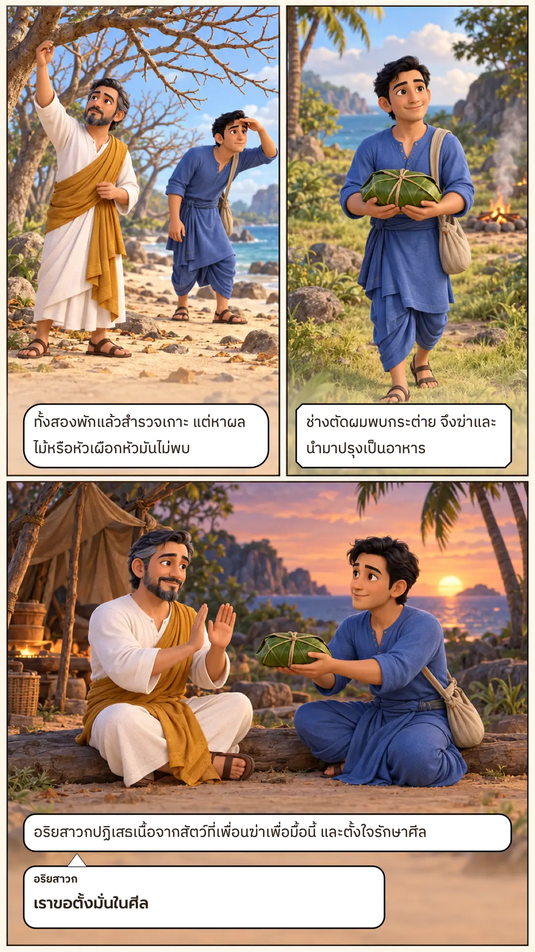 สีลานิสังสชาดก ตอนที่ ๑ หน้า ๖