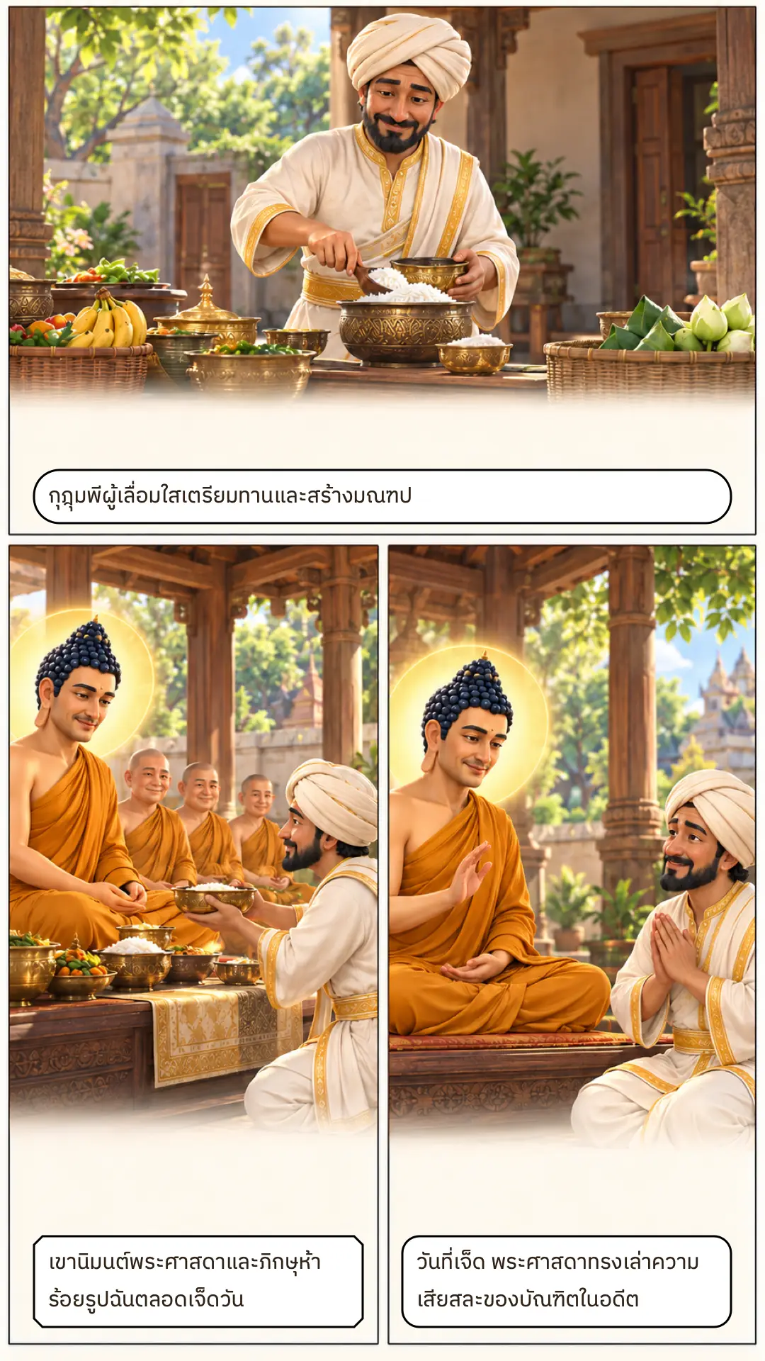 สสปัณฑิตชาดก ตอนที่ ๑ หน้า ๒