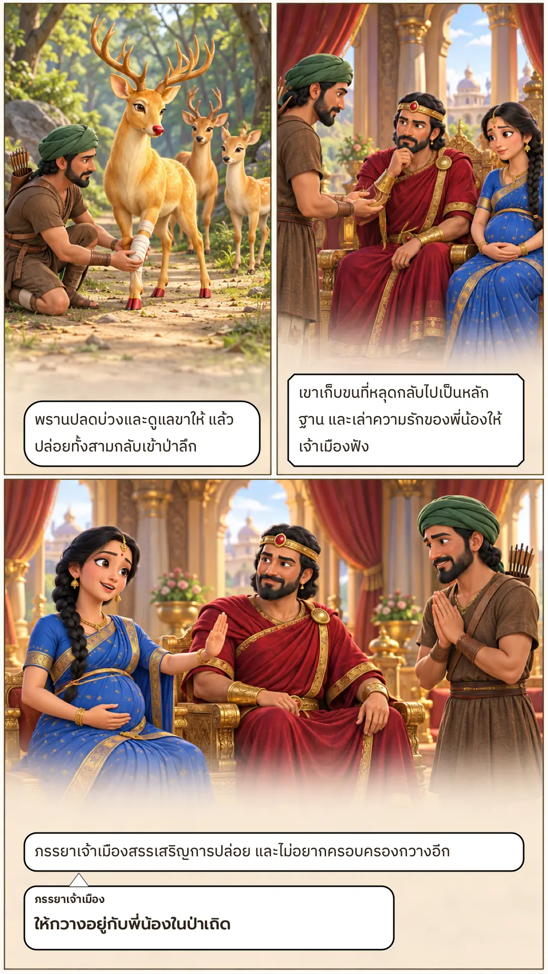 โรหนมิคชาดก ตอนที่ ๑ หน้า ๖