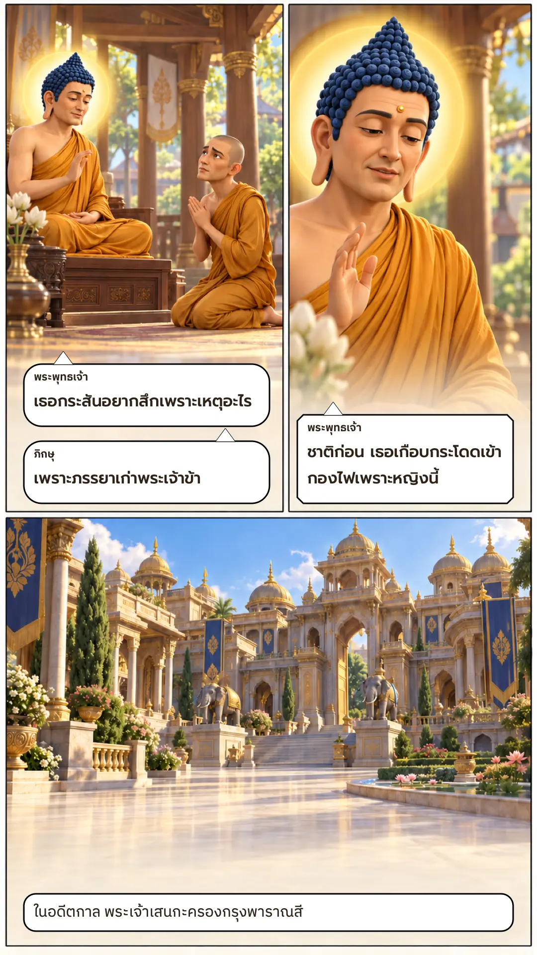 ขุรปุตตชาดก ตอนที่ ๑ หน้า ๒