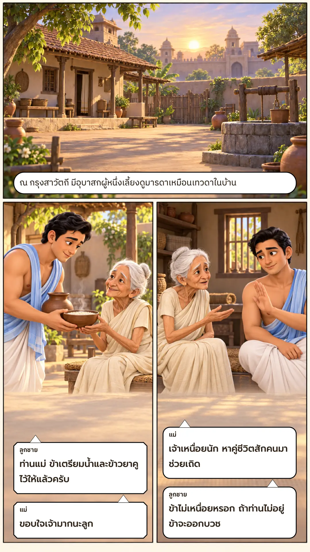 กัจจานิโคตตชาดก ตอนที่ ๑ หน้า ๒
