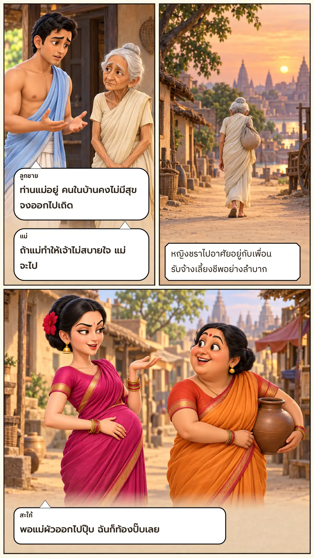 กัจจานิโคตตชาดก ตอนที่ ๑ หน้า ๙