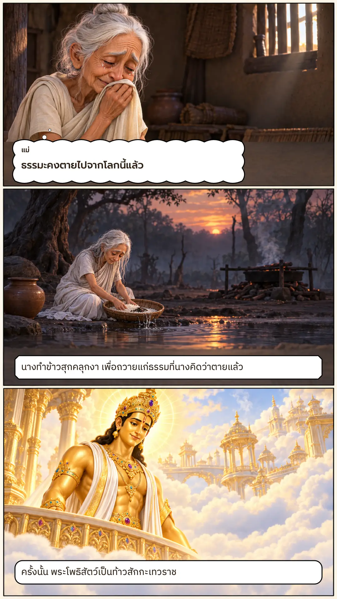 กัจจานิโคตตชาดก ตอนที่ ๑ หน้า ๑๐