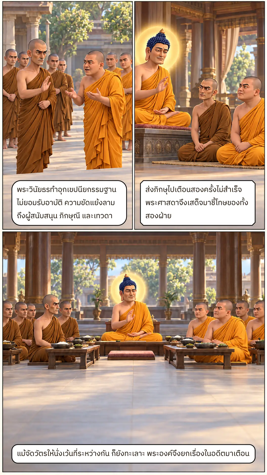 โกสัมพิยชาดก ตอนที่ ๑ หน้า ๓