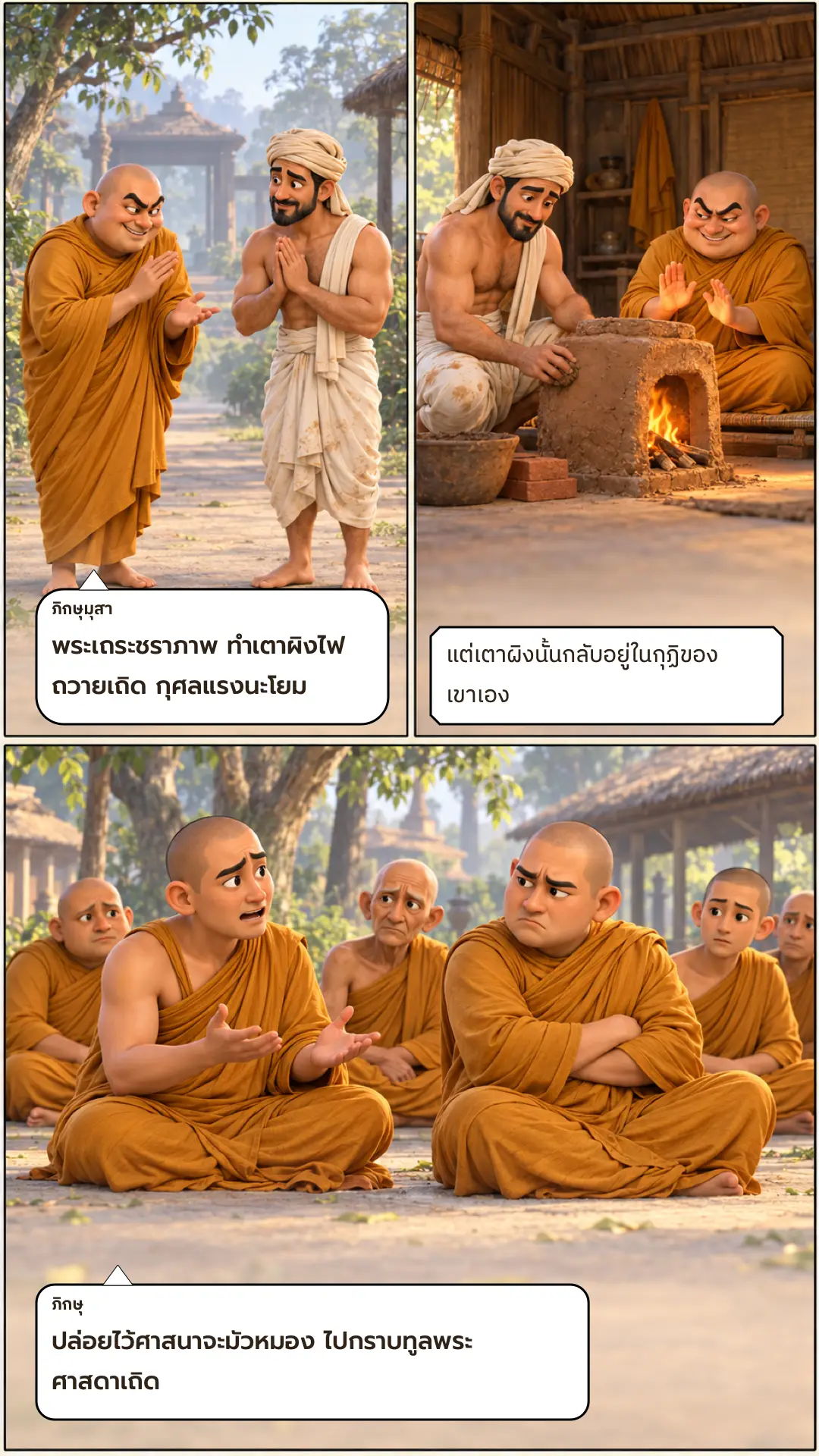 กปิชาดก ตอนที่ ๑ หน้า ๓
