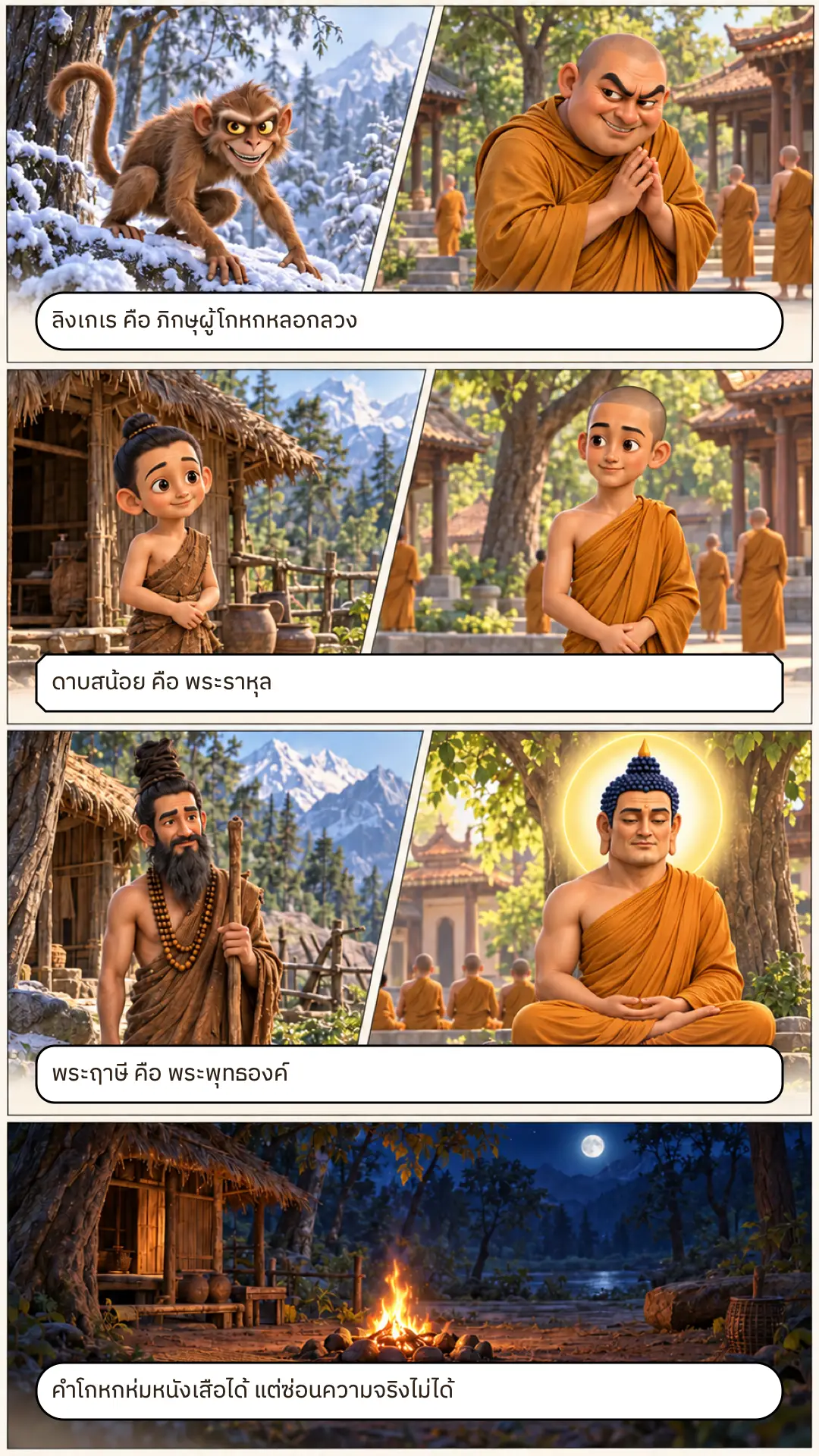 กปิชาดก ตอนที่ ๑ หน้า ๑๒