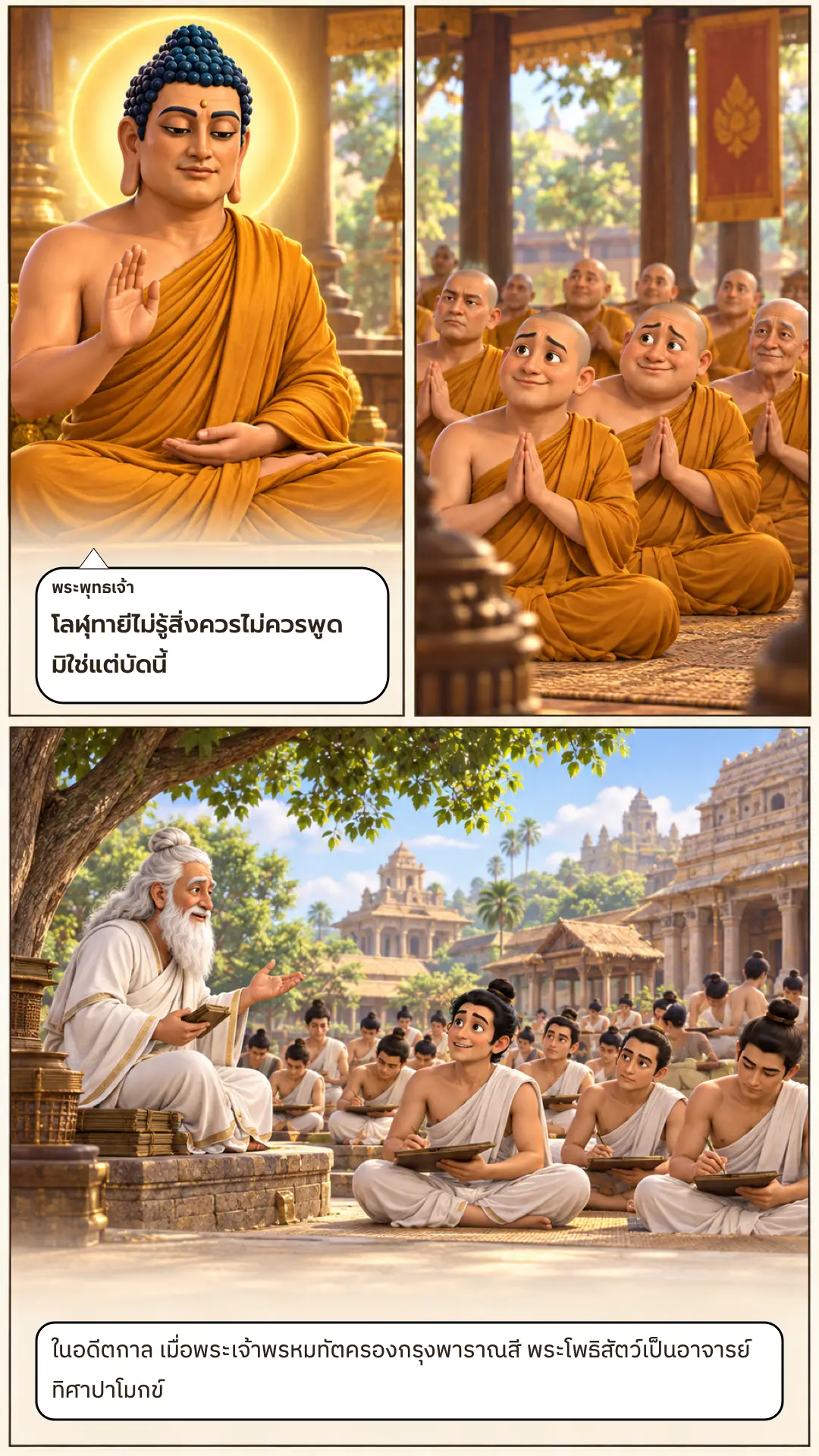 นังคลีสชาดก ตอนที่ ๑ หน้า ๓