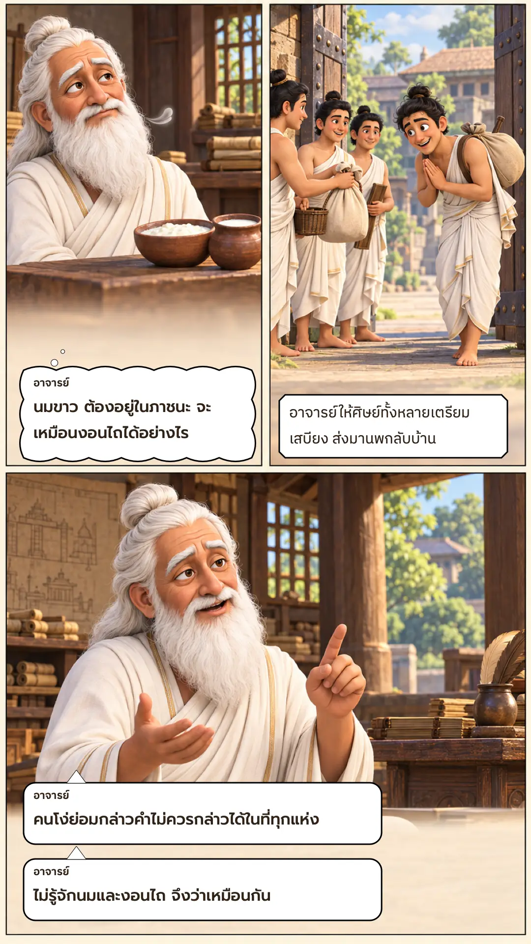 นังคลีสชาดก ตอนที่ ๑ หน้า ๘