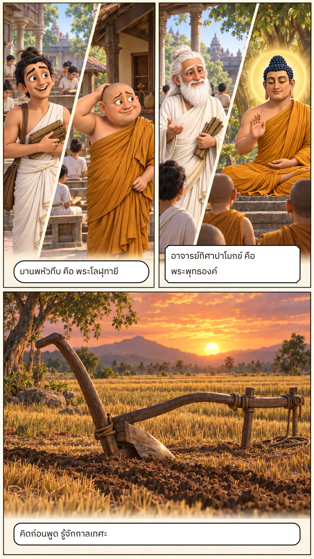 นังคลีสชาดก ตอนที่ ๑ หน้า ๙