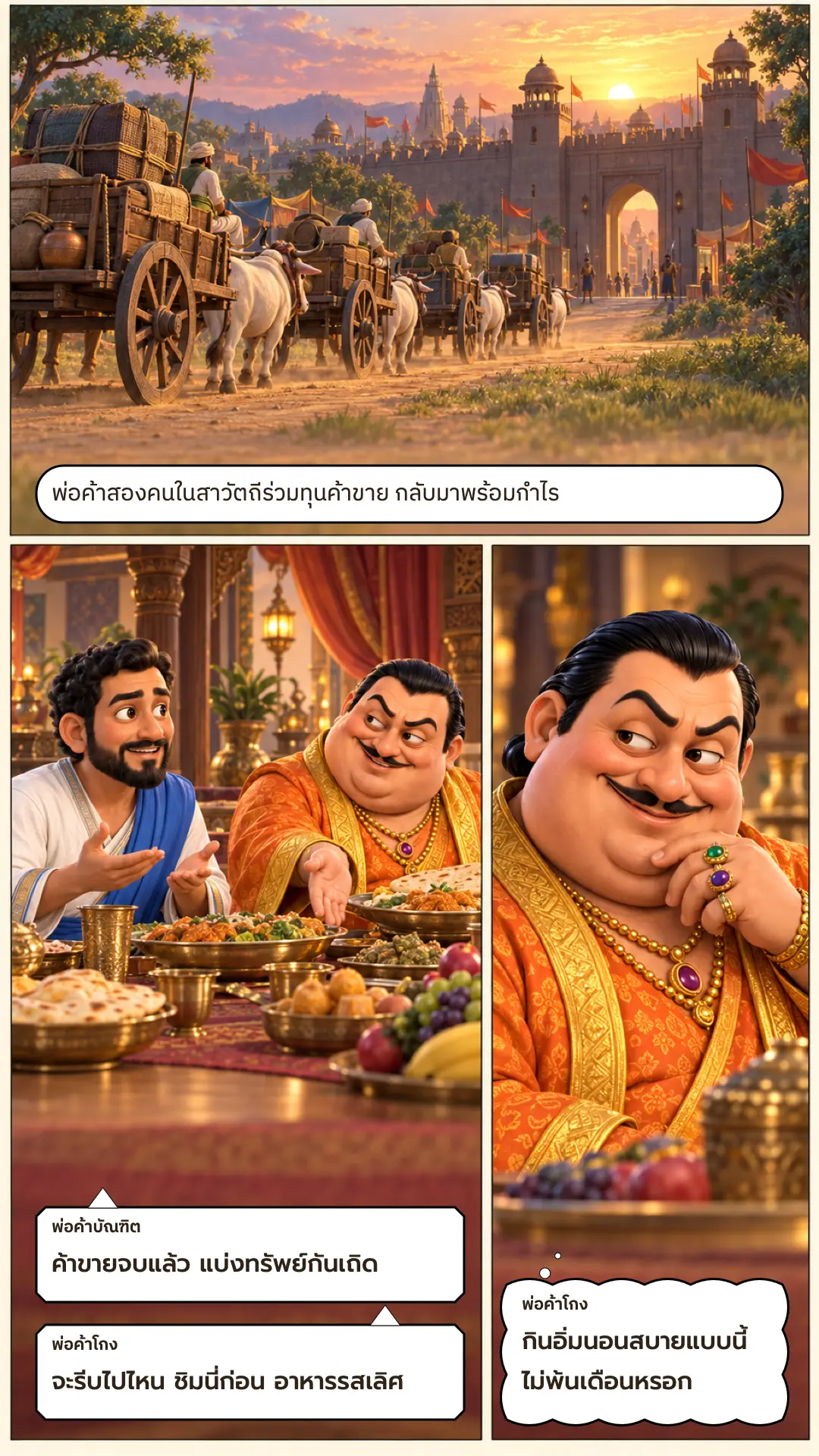 กูฏวาณิชชาดก ตอนที่ ๑ หน้า ๒