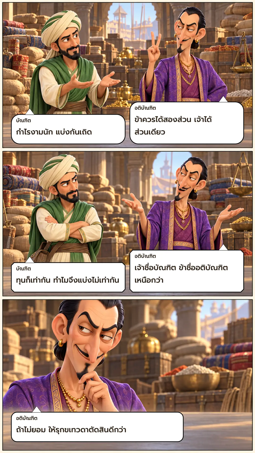 กูฏวาณิชชาดก ตอนที่ ๑ หน้า ๔