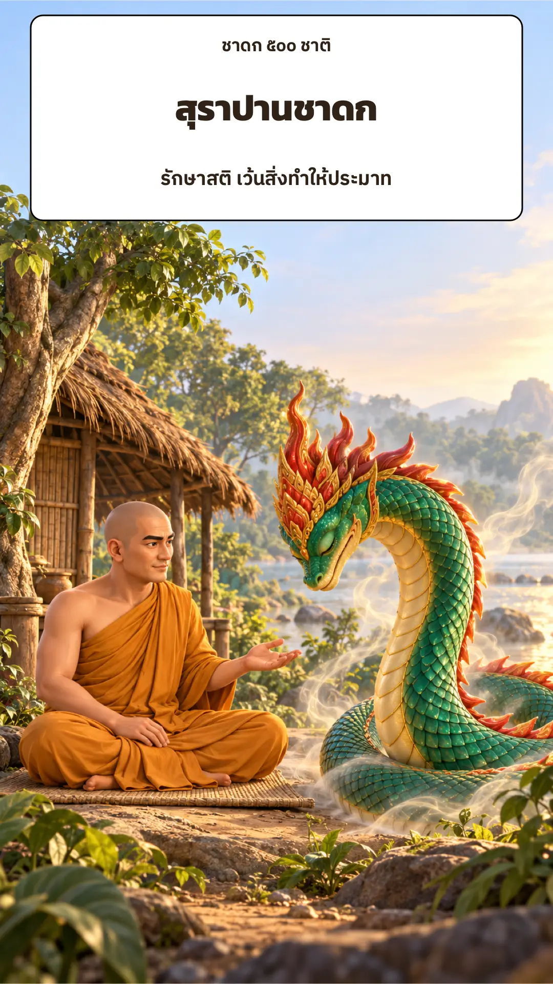 สุราปานชาดก ตอนที่ ๑ หน้า ๑
