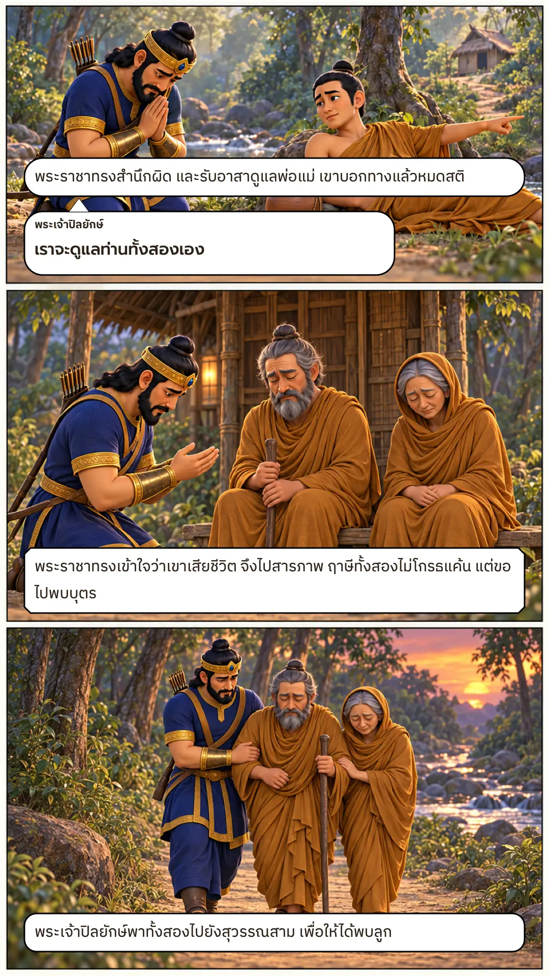 สุวรรณสามชาดก ตอนที่ ๑ หน้า ๘