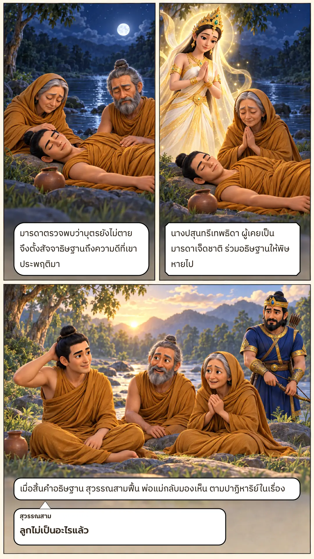 สุวรรณสามชาดก ตอนที่ ๑ หน้า ๙