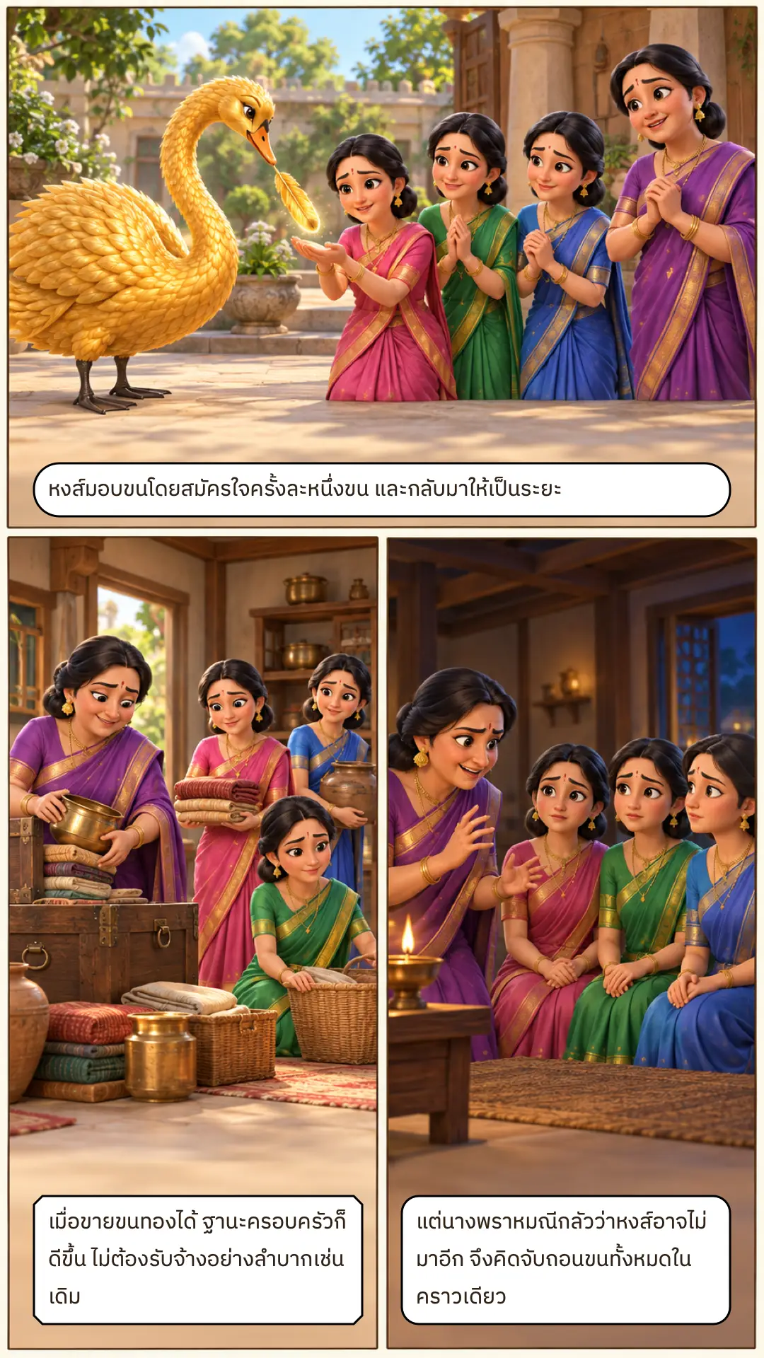 สุวรรณหังสชาดก ตอนที่ ๑ หน้า ๕