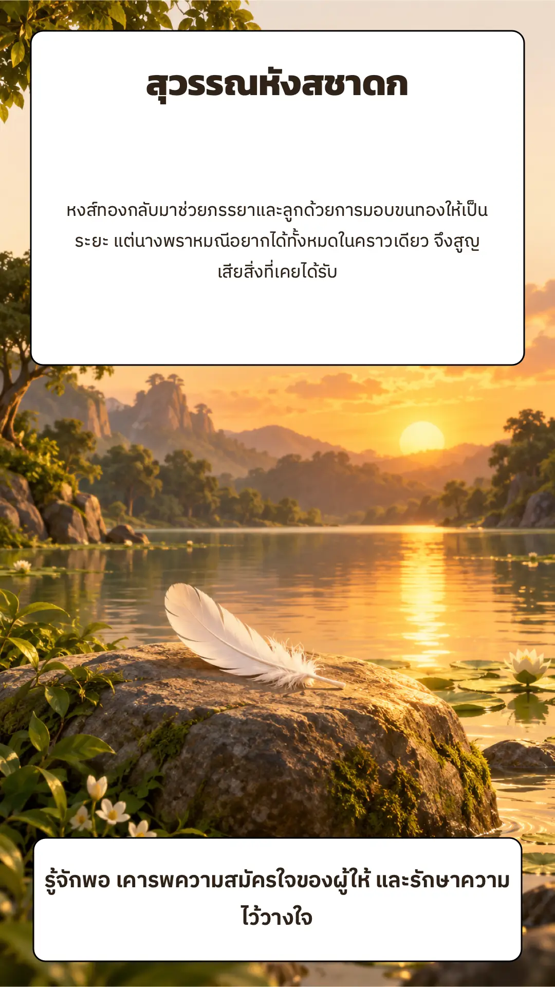 สุวรรณหังสชาดก ตอนที่ ๑ หน้า ๙